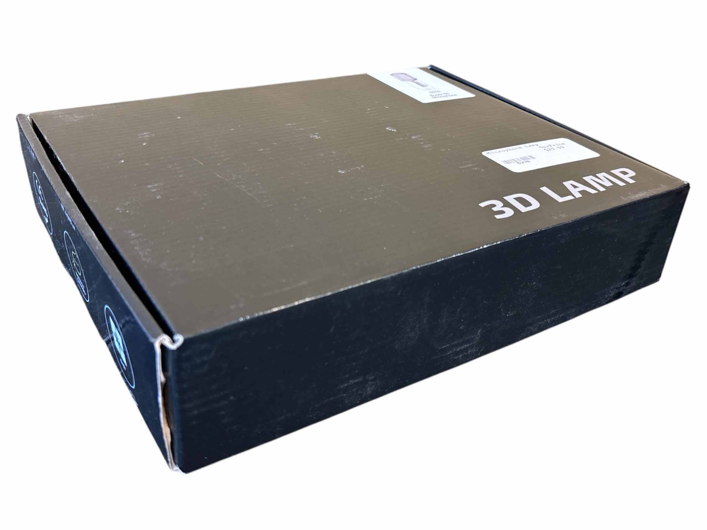 Photo 1 of NEW 3D LED LAMP OPTICAL ILLUSION LIGHT W 7 COLOR CHANGING LIGHTING EFFECTS- SUPER 55 MICROPHONE