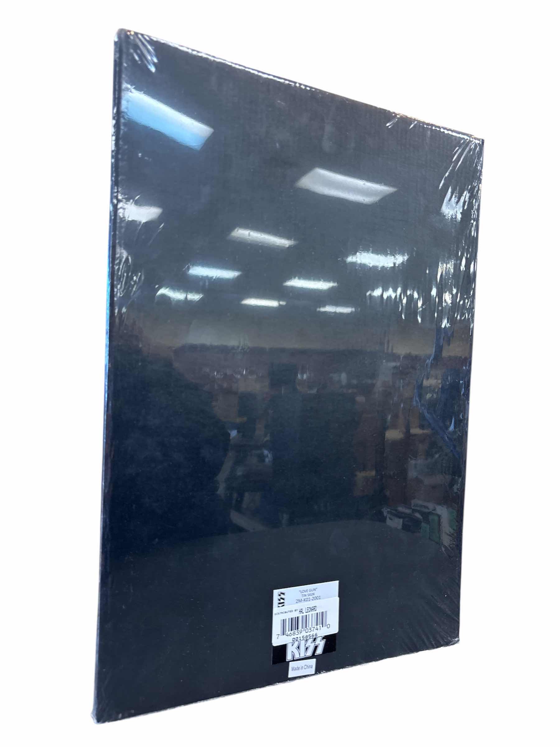 Photo 1 of NEW KISS LOVE GUN TIN SIGN 11” X 15.5”