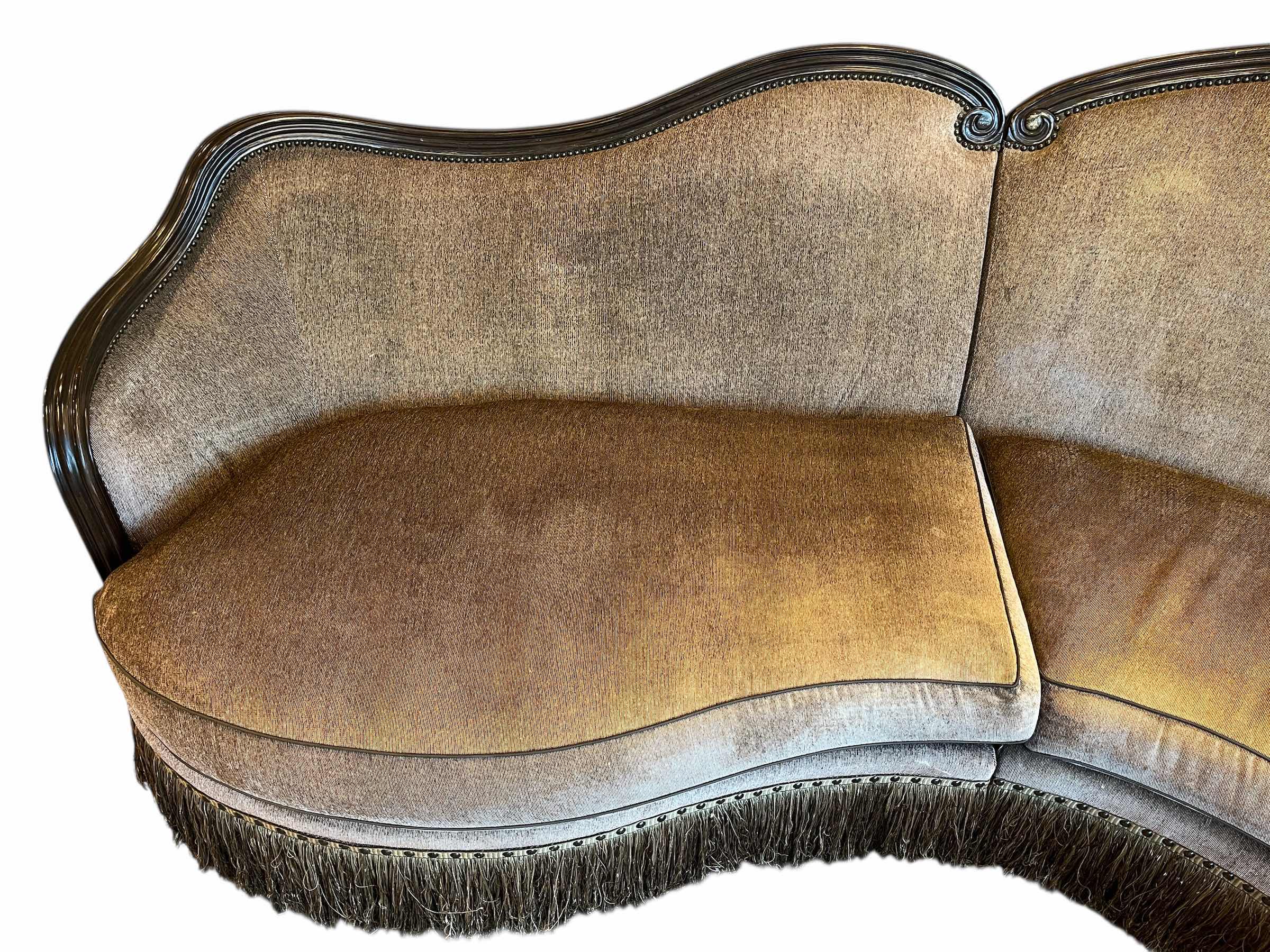 Photo 1 of ART FURNITURE GIOVANNA COLLECTION WEDGE SECTIONAL SOFA W THROW PILLOWS (509517-5427ab) 155” X 74” H47” READ NOTES