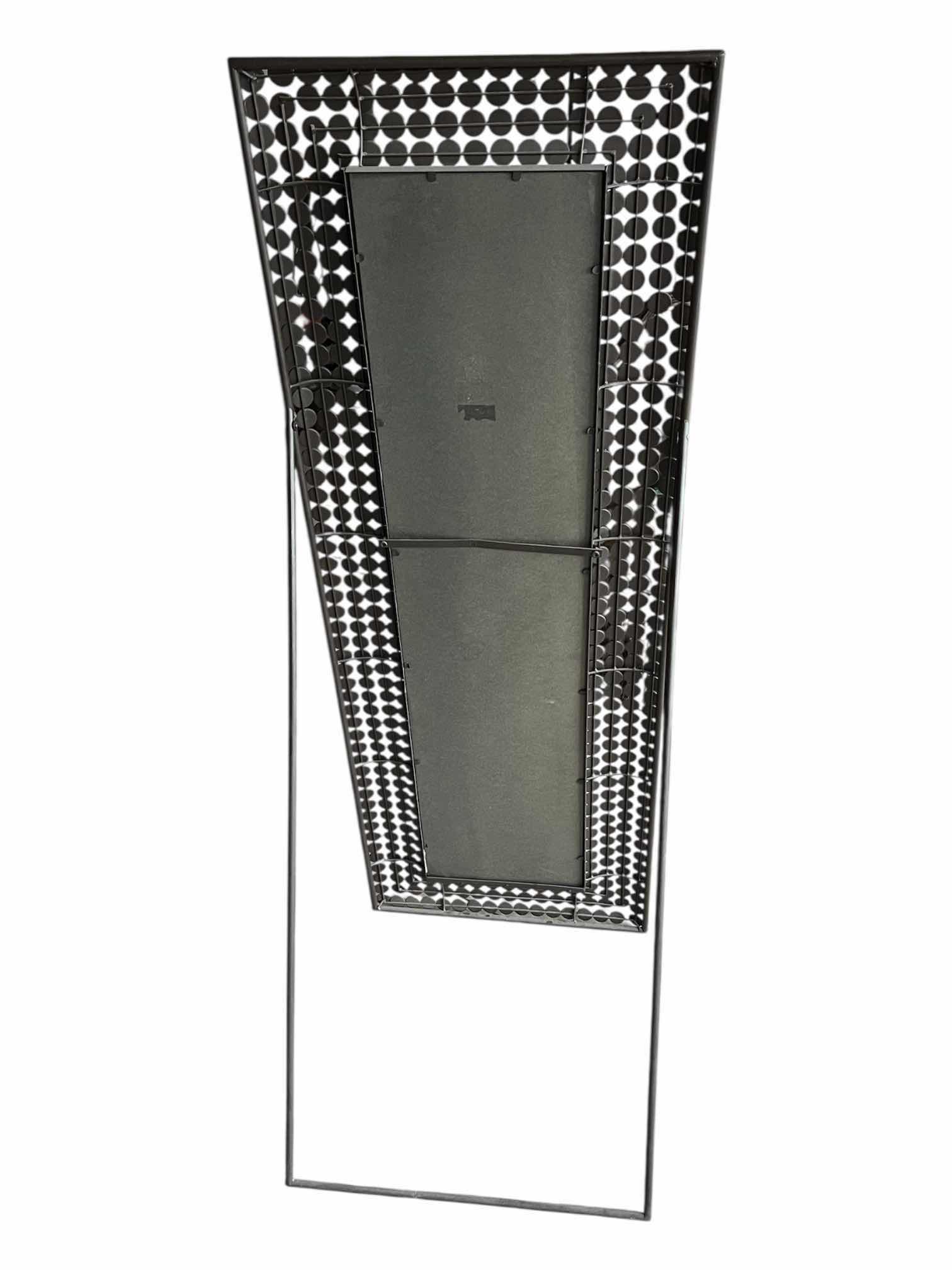 Photo 1 of HOBBY LOBBY RHINESTONE FRAMED FULL LENGTH FREE STANDING MIRROR 22” X 26” H63.5”