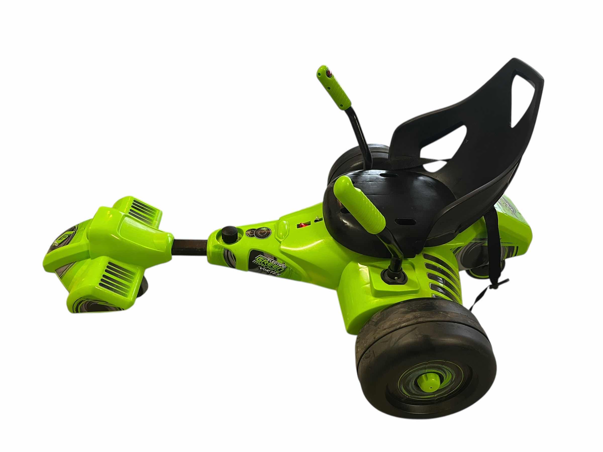 Photo 1 of HUFFY ELECTRIC GREEN MACHINE VORTEX W CHARGER