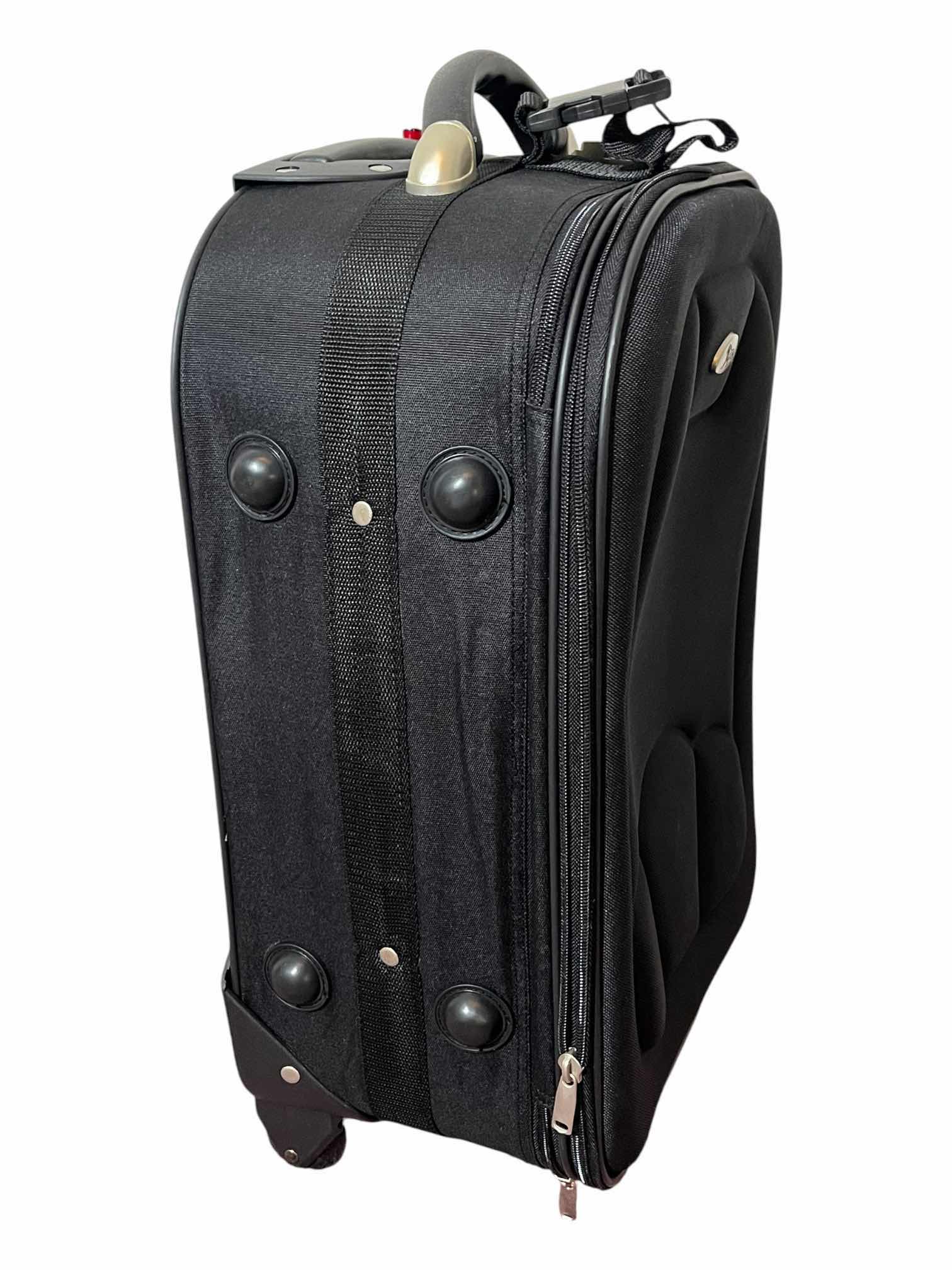 Photo 1 of MGM GRAND BLACK ROLLING CARRY-ON BAG