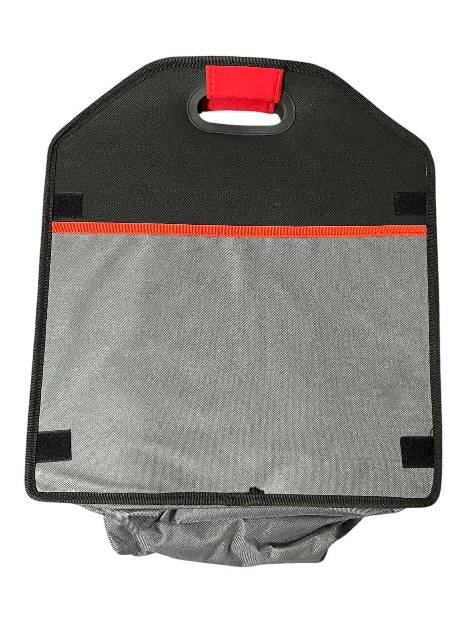 Photo 1 of CAR TRUNK STORAGE 3-COMPARTMENT COLLAPSIBLE ORGANIZER