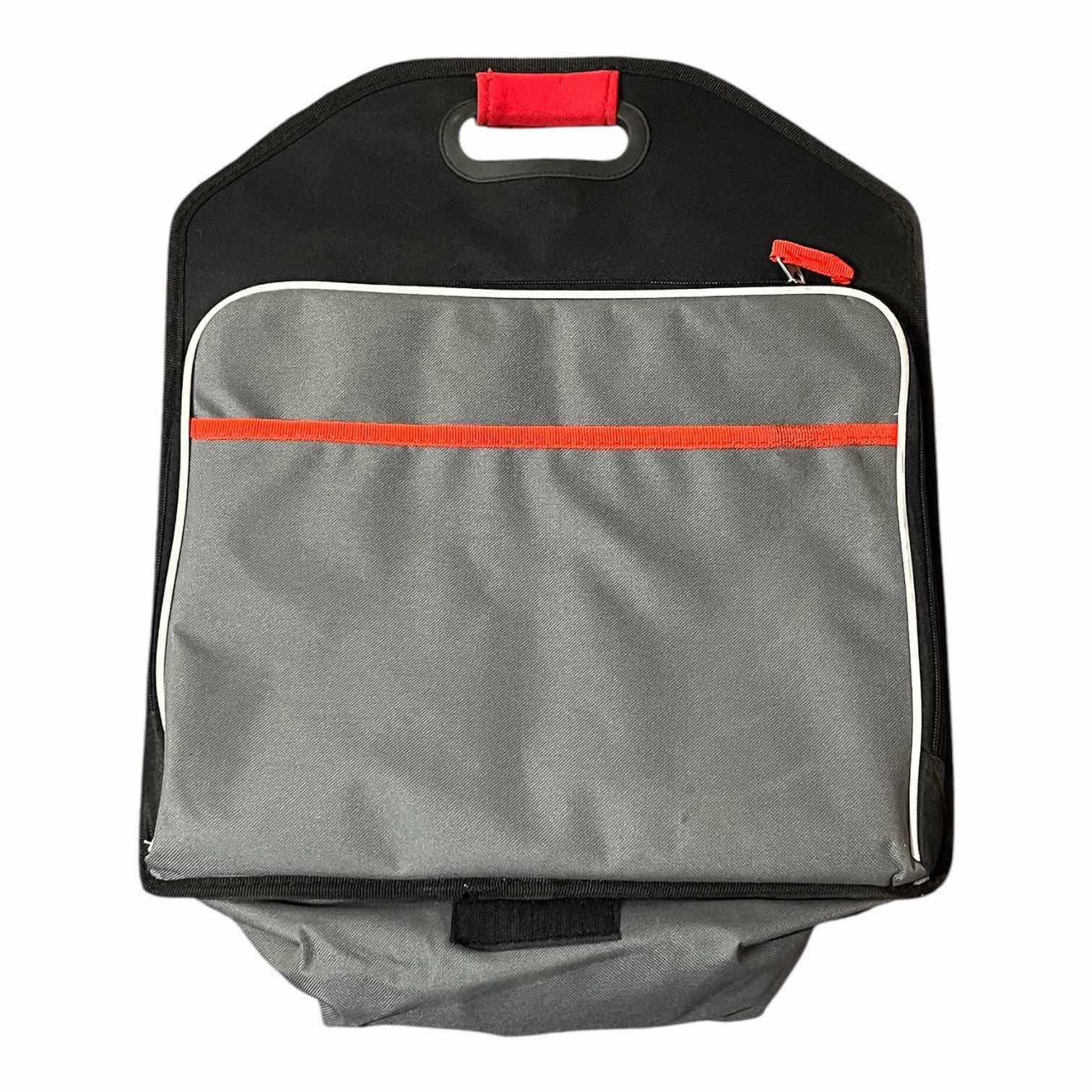 Photo 1 of CAR TRUNK STORAGE 3-COMPARTMENT COLLAPSIBLE ORGANIZER