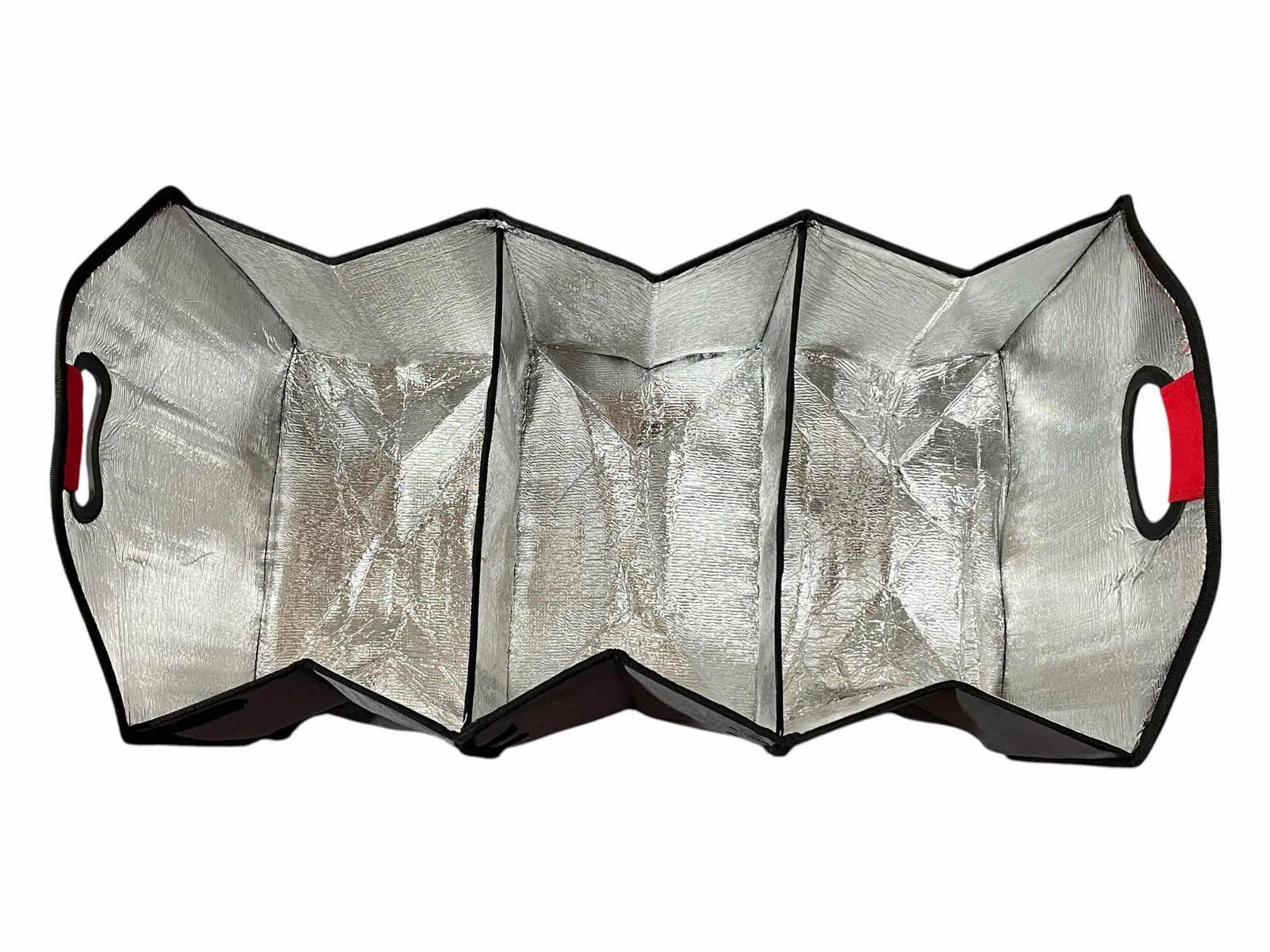 Photo 1 of CAR TRUNK STORAGE 3-COMPARTMENT COLLAPSIBLE ORGANIZER