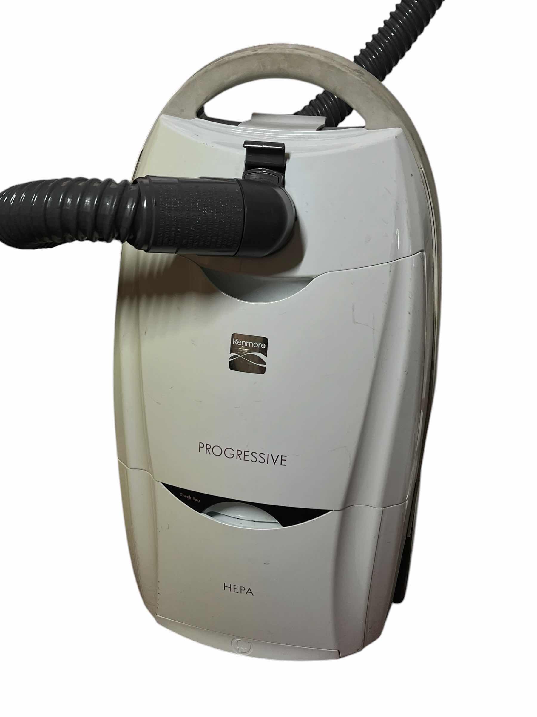 Photo 1 of KENMORE PROGRESSIVE HEPA VACUUM CLEANER W ATTACHMENTS