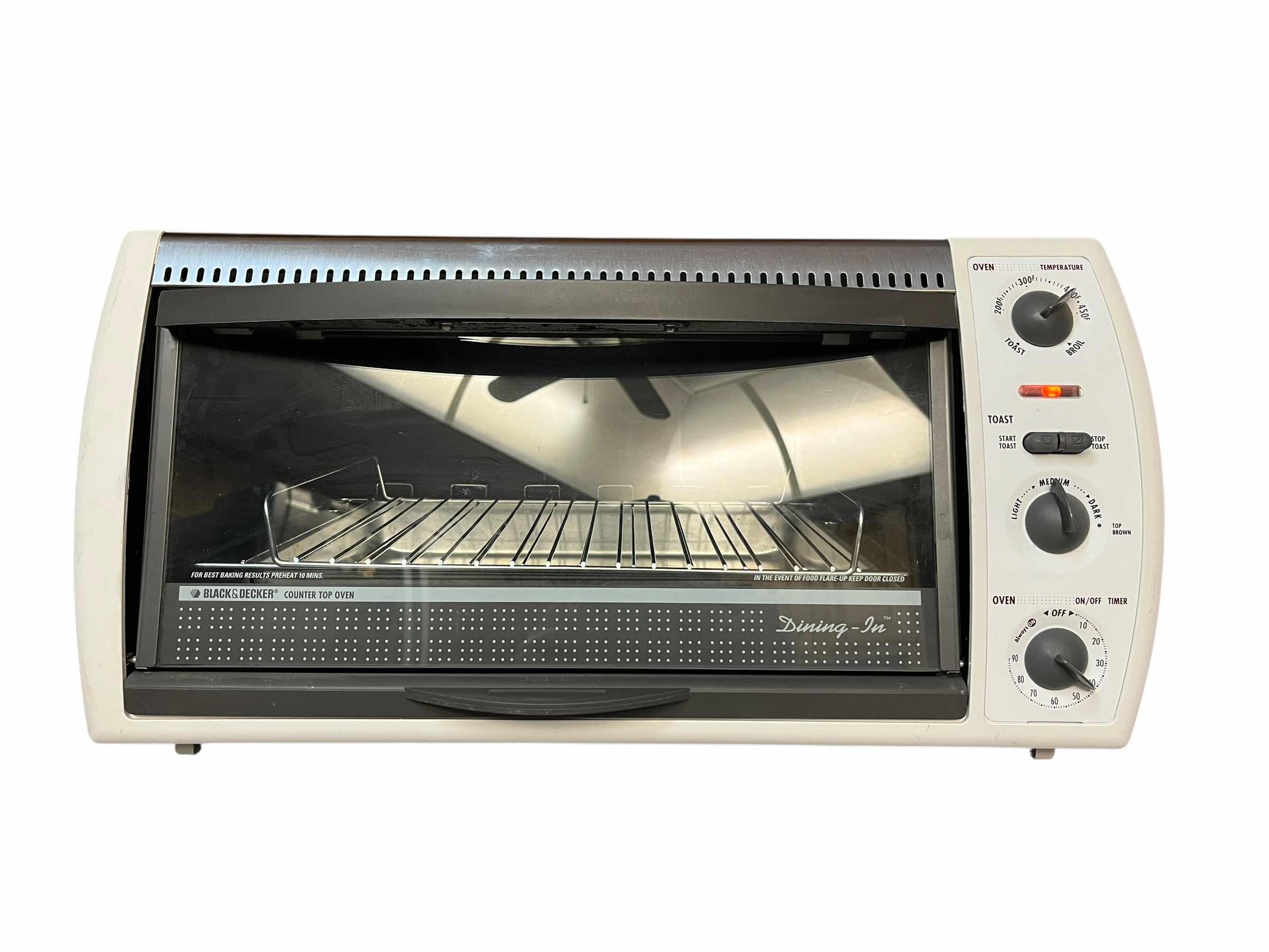 Photo 1 of BLACK & DECKER DINING-IN TOASTER OVEN BROILER
