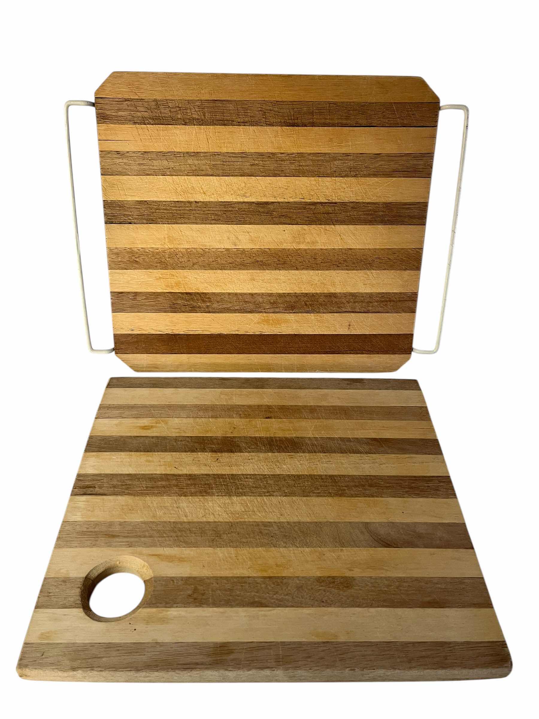 Photo 1 of BUTCHERS BLOCK WOOD CUTTING BOARDS 13” X 12”