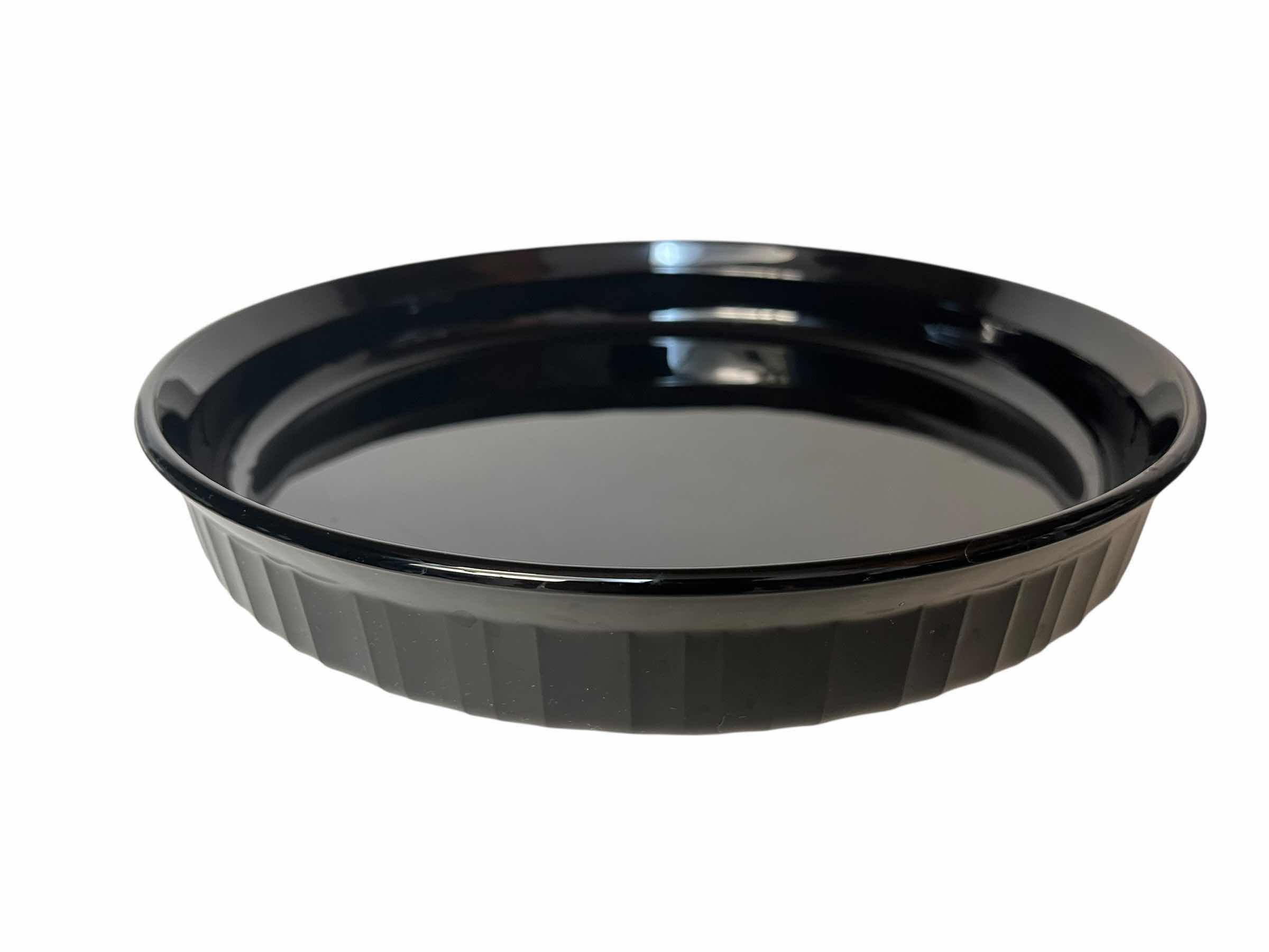 Photo 1 of CORNINGWARE 10.5” BLACK BAKEWARE F3B