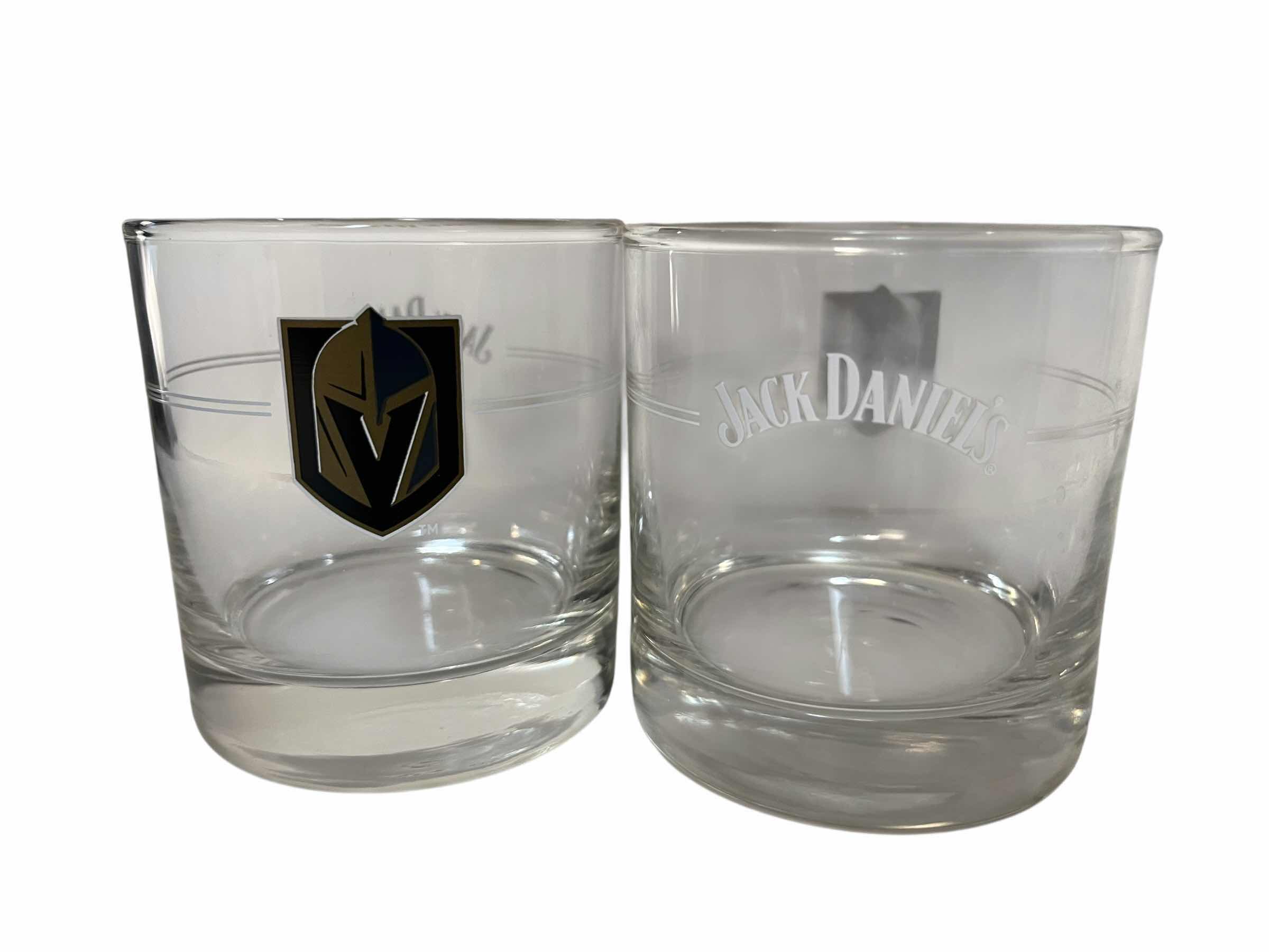 Photo 1 of GOLDEN KNIGHTS JACK DANIELS TUMBLERS (4)