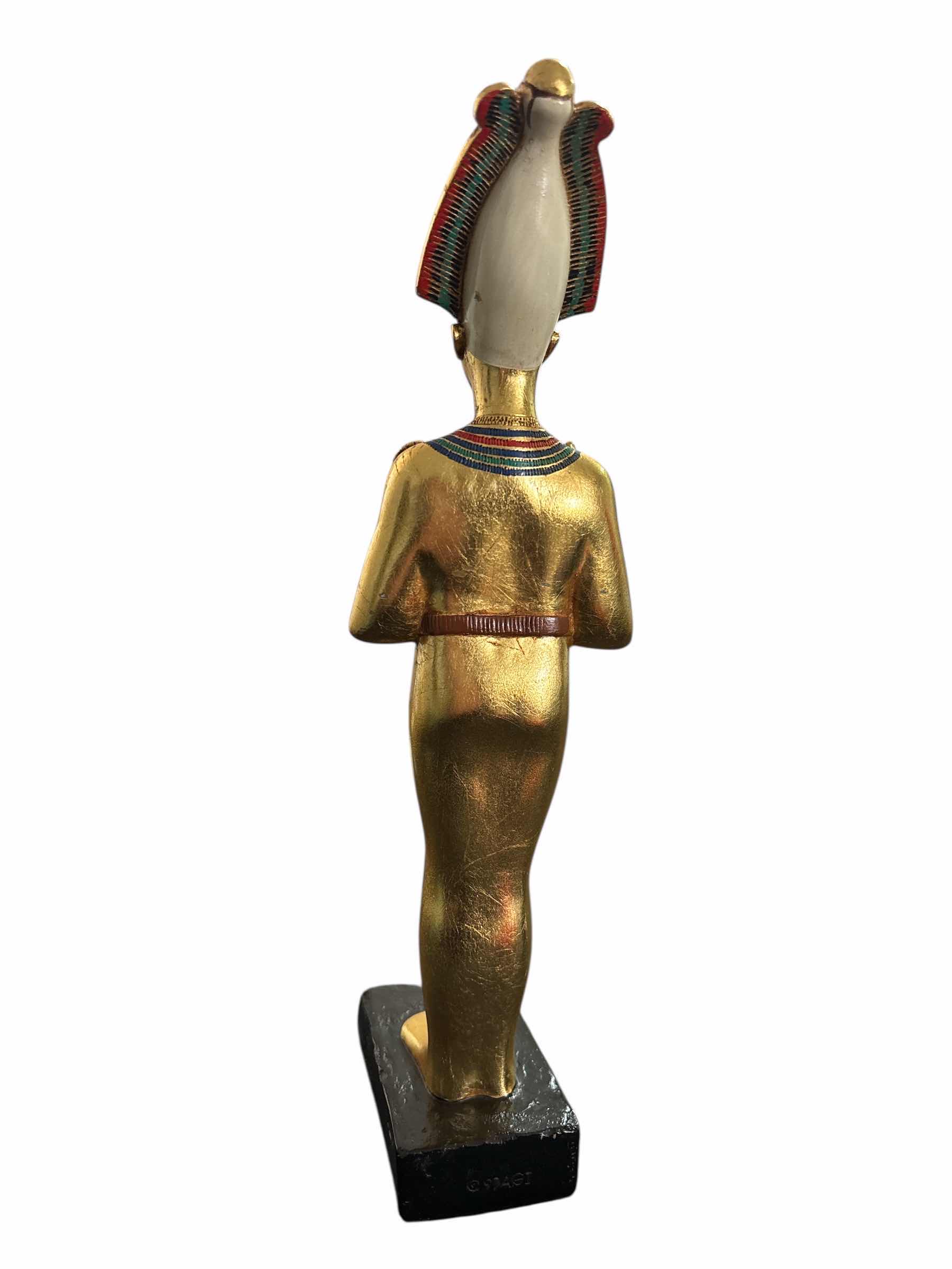 Photo 1 of ARTISANS GUILD INTERNATIONAL HAND-PAINTED OSIRUS 12.25” STATUE