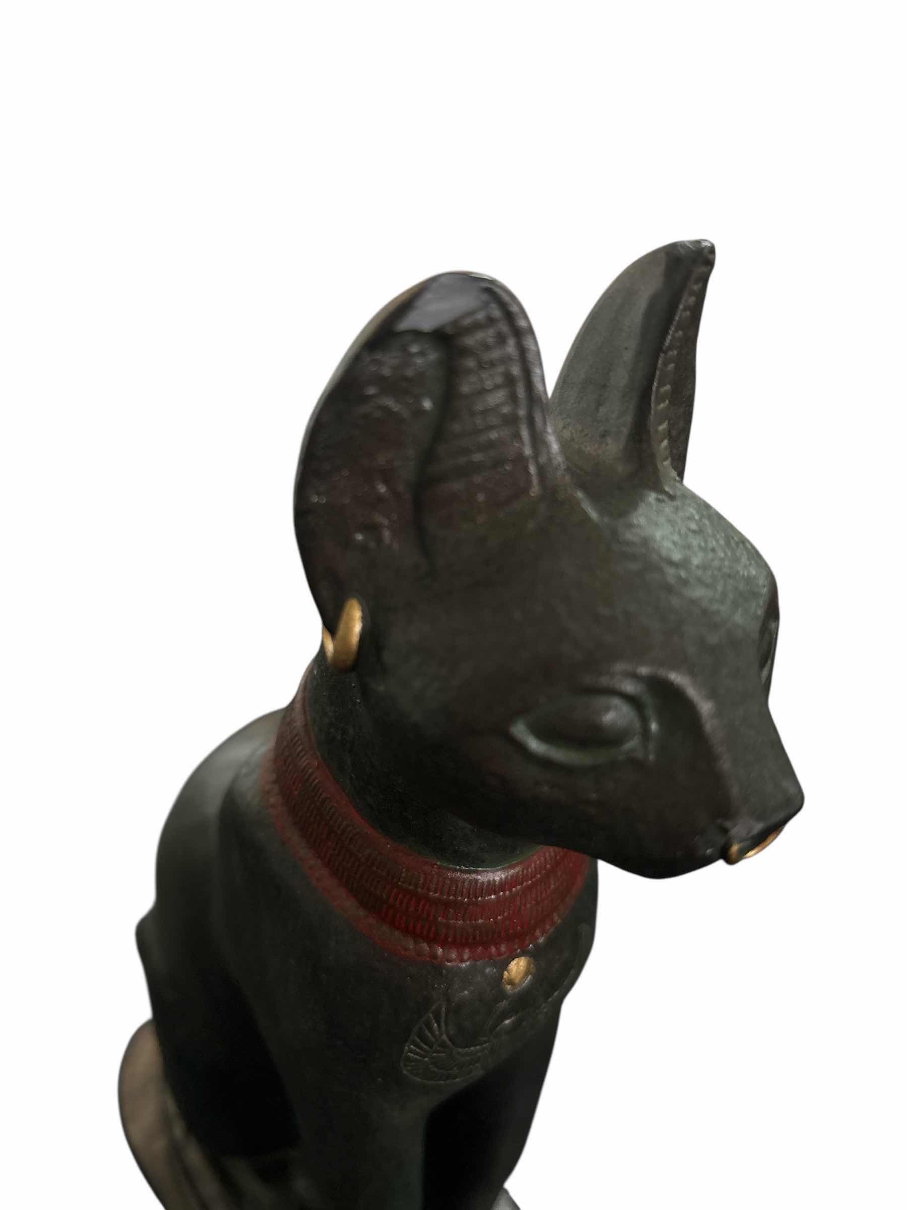 Photo 1 of ANCIENT EGYPTIAN BASTET CAST 9.5” STATUE