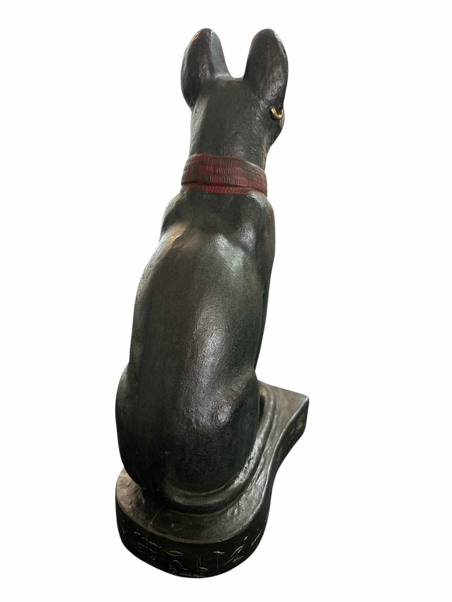 Photo 1 of ANCIENT EGYPTIAN BASTET CAST 9.5” STATUE