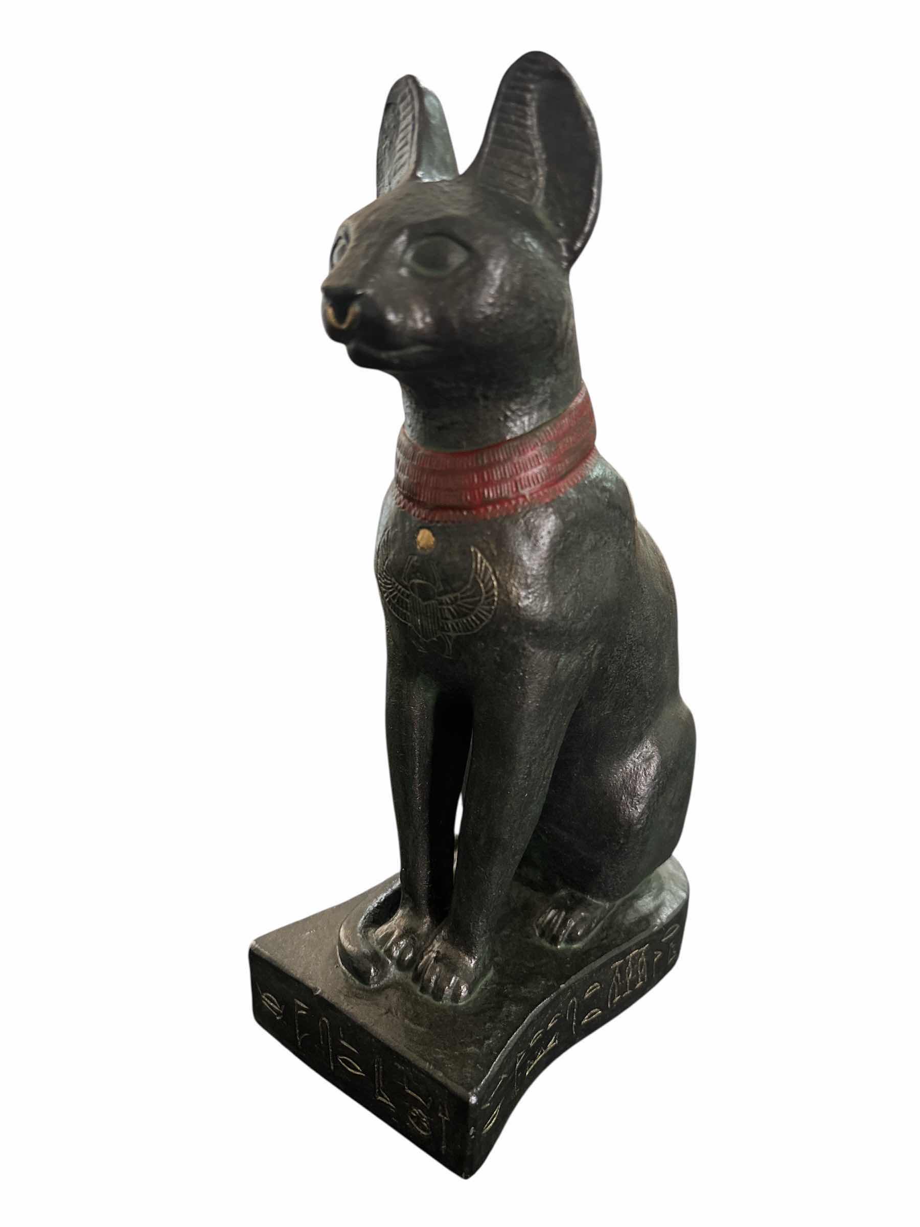 Photo 1 of ANCIENT EGYPTIAN BASTET CAST 9.5” STATUE