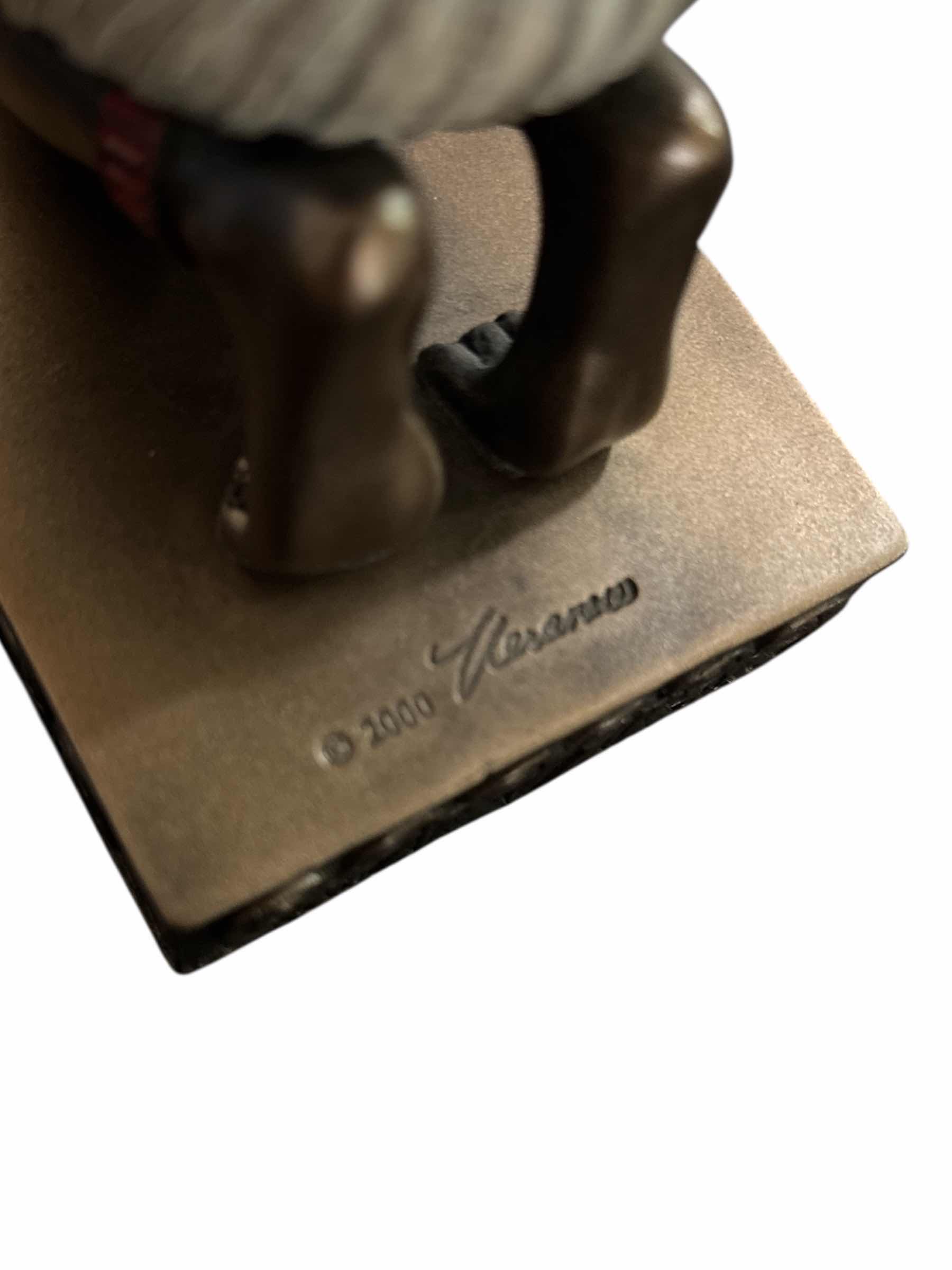 Photo 1 of MYTH & LEGENDS 8” ANUBIS CANDLEHOLDER SET OF 2, LUXOR GIFT COLLECTION