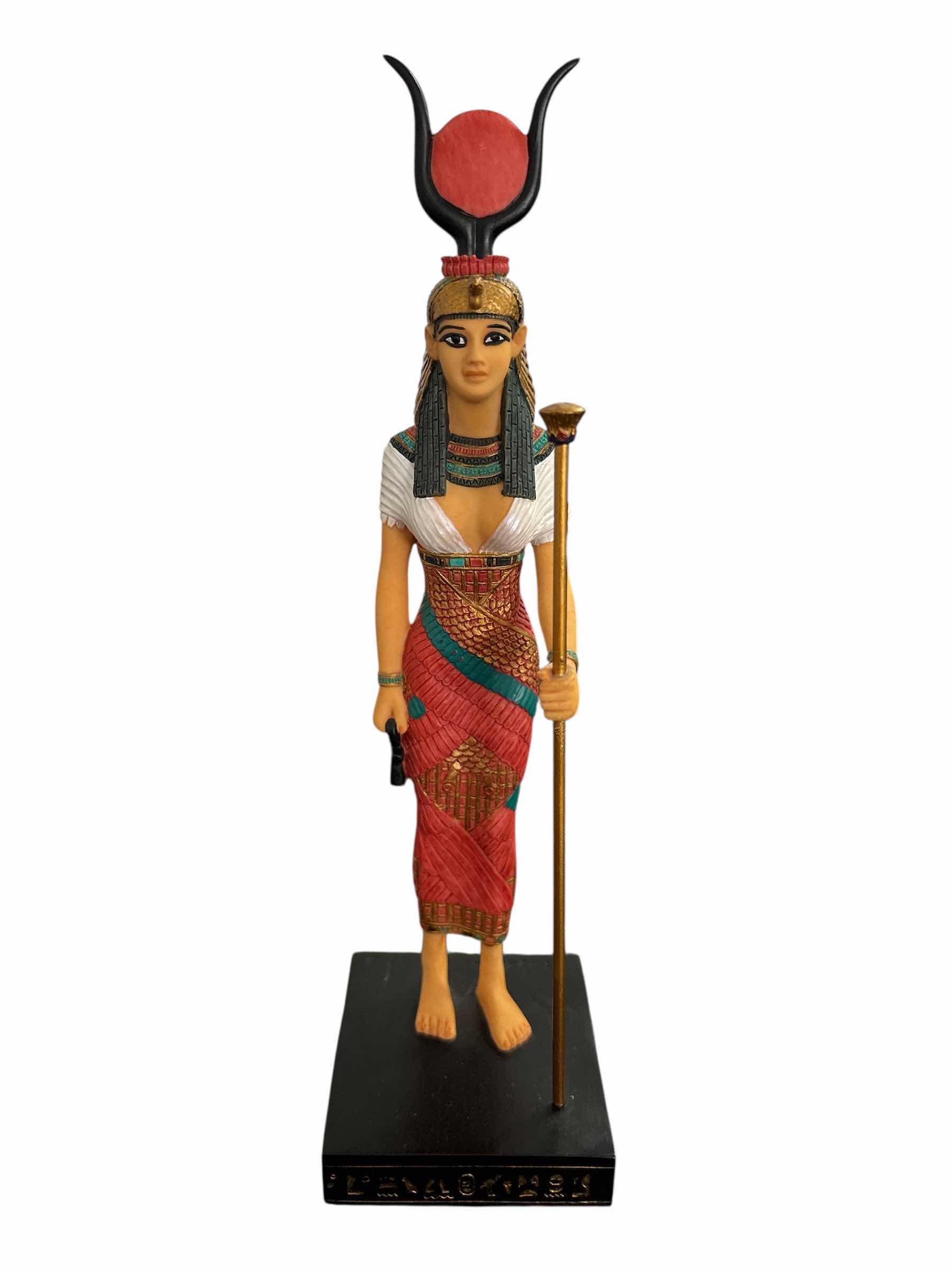 Photo 1 of MYTHS & LEGENDS HATHOR SKY GODDESS 8.5” STATUE, LUXOR COLLECTION 2002