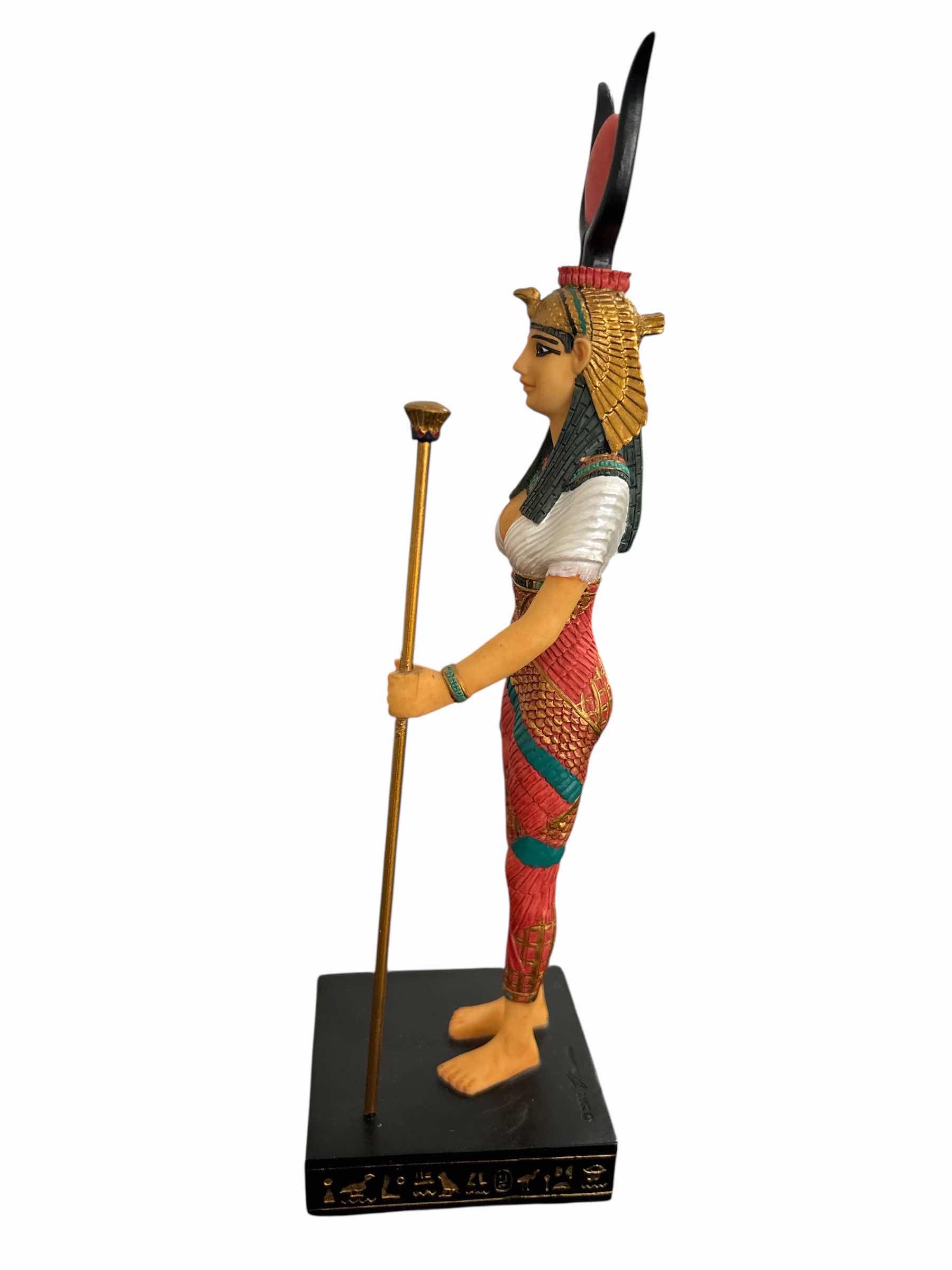 Photo 1 of MYTHS & LEGENDS HATHOR SKY GODDESS 8.5” STATUE, LUXOR COLLECTION 2002