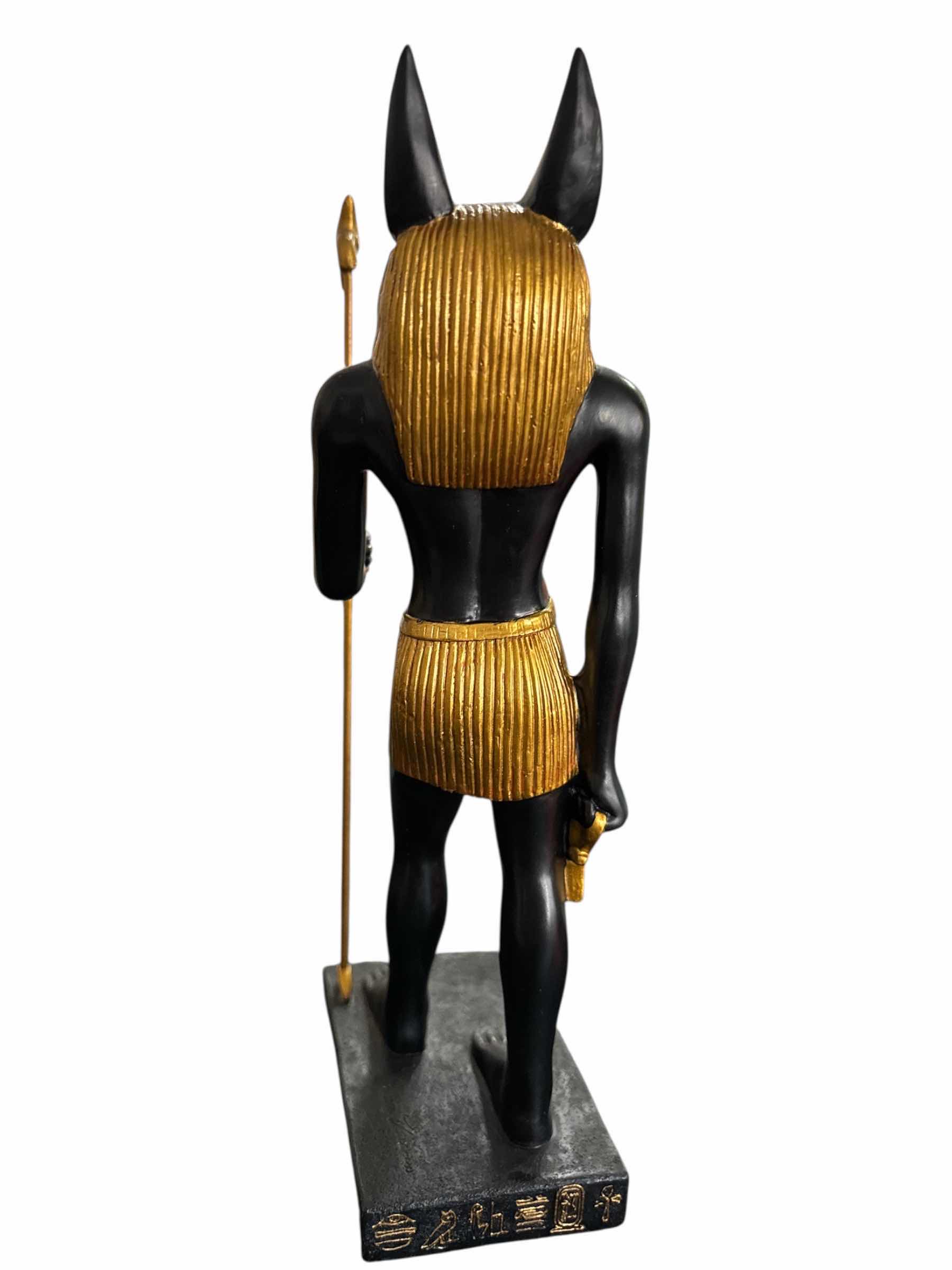 Photo 1 of MYTHS & LEGENDS ANUBIS- GOD OF EMBALMING & THE DEAD 8.75” STATUE, SUMMIT COLLECTION 2002