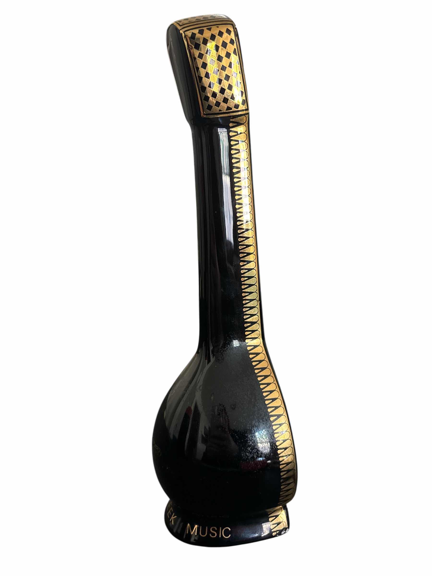 Photo 1 of $100   VINTAGE 12” GRECIAN BOUZOUKI MUSIC BOX (NEEDS BATTERY), 24K GOLD ACCENTS