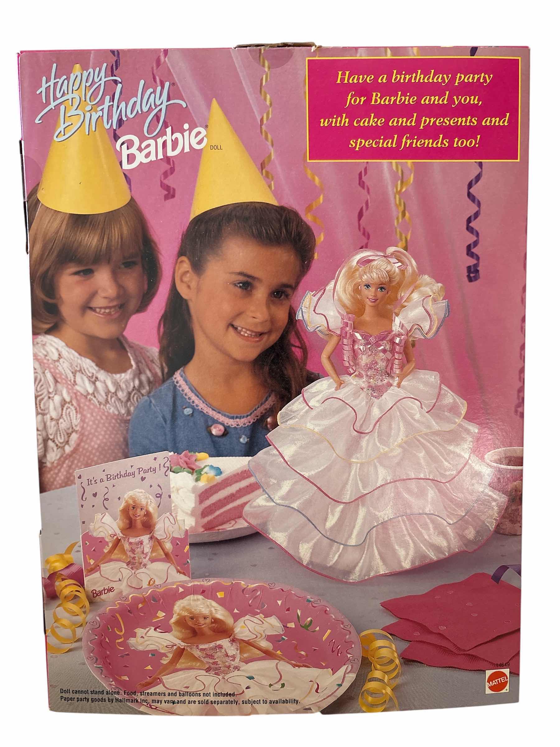 Photo 1 of HAPPY BIRTHDAY BARBIE MODEL 14649