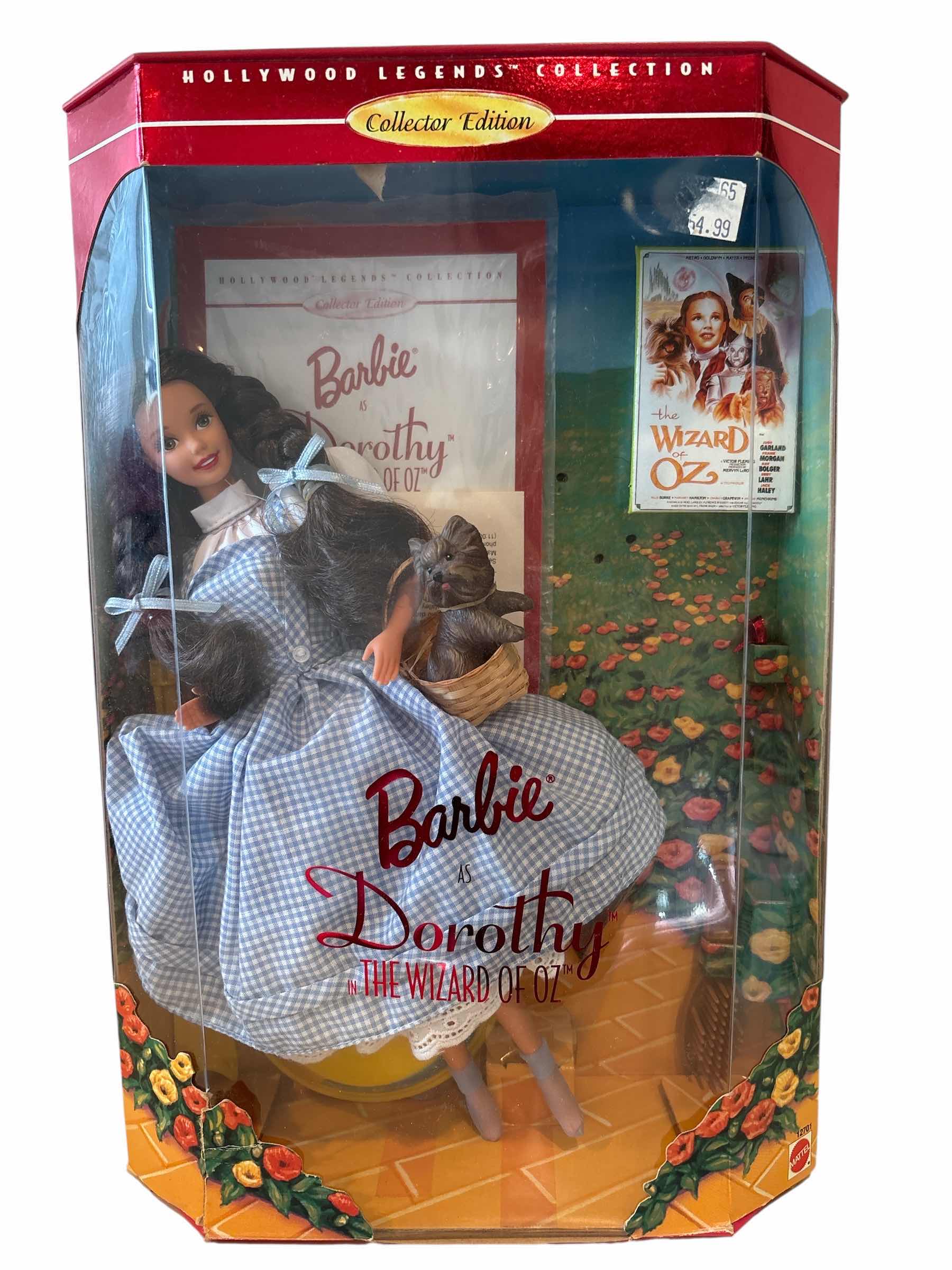 Photo 1 of BARBIE DOROTHY AS IN WIZARD OF OZ MODEL 12701