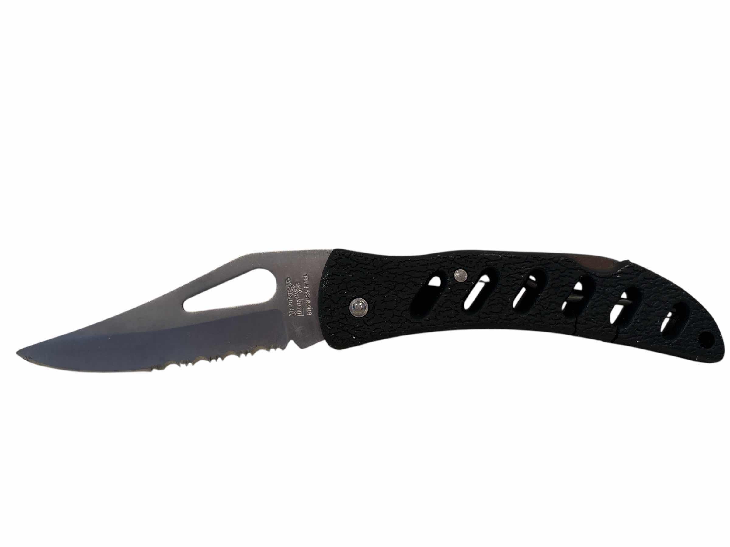 Photo 1 of FROST CUTLERY THE VENTILATOR KNIFE 3.75” BLADE