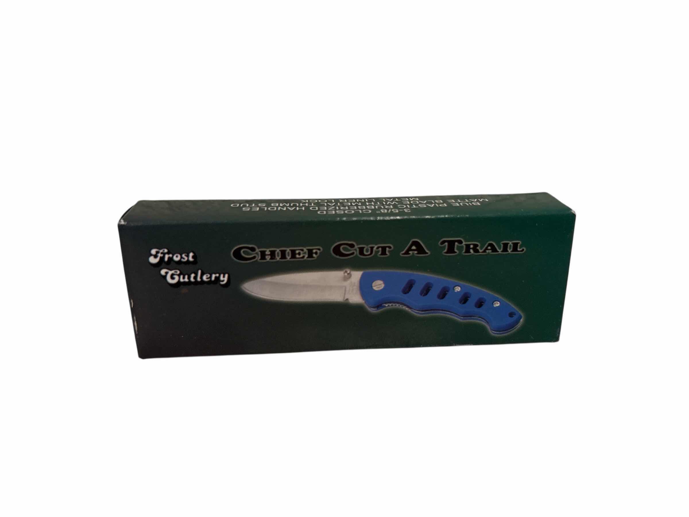 Photo 1 of FROST CUTLERY CHIEF CUT A TRAIL KNIFE 3.8” BLADE