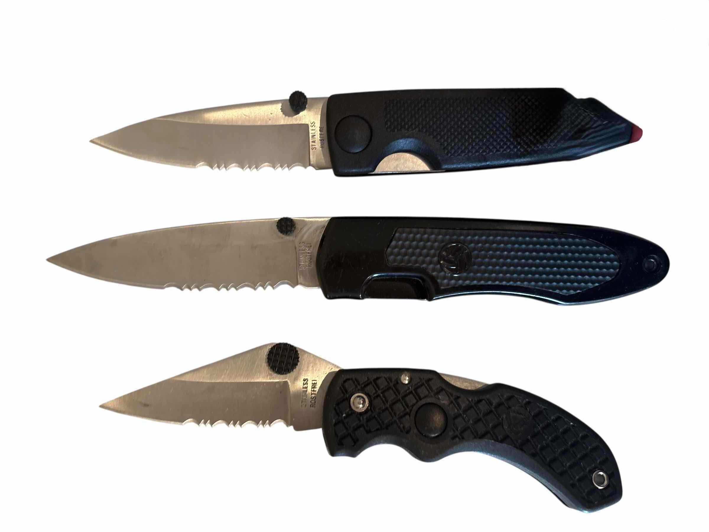 Photo 1 of (3)PCS KNIFE SET