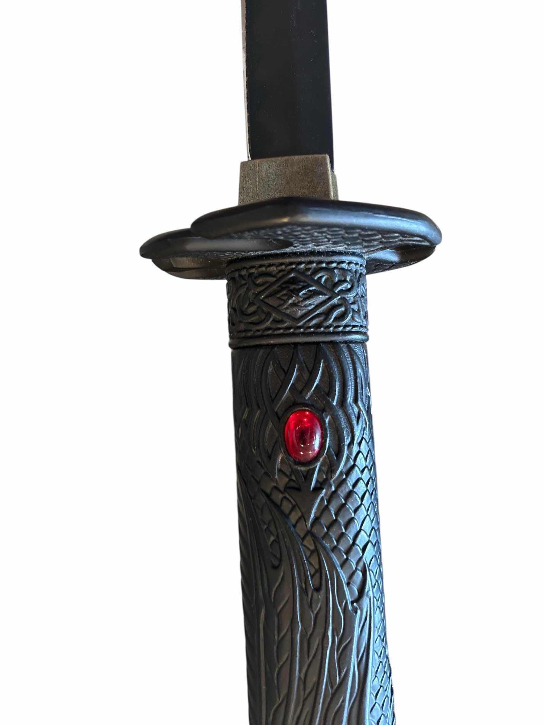 Photo 1 of NINJA SWORD STAINLESS STEEL WITH CASE H39”