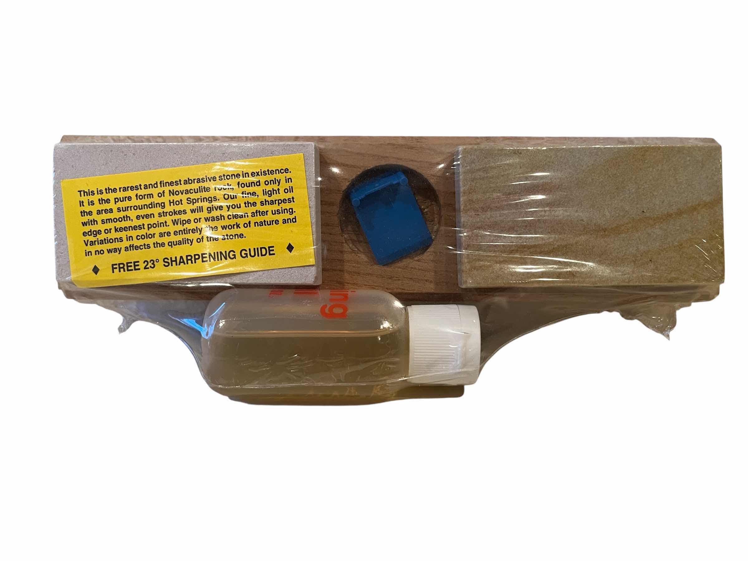 Photo 1 of ARKANSAS STONE CUTLERY SHARPENING KIT