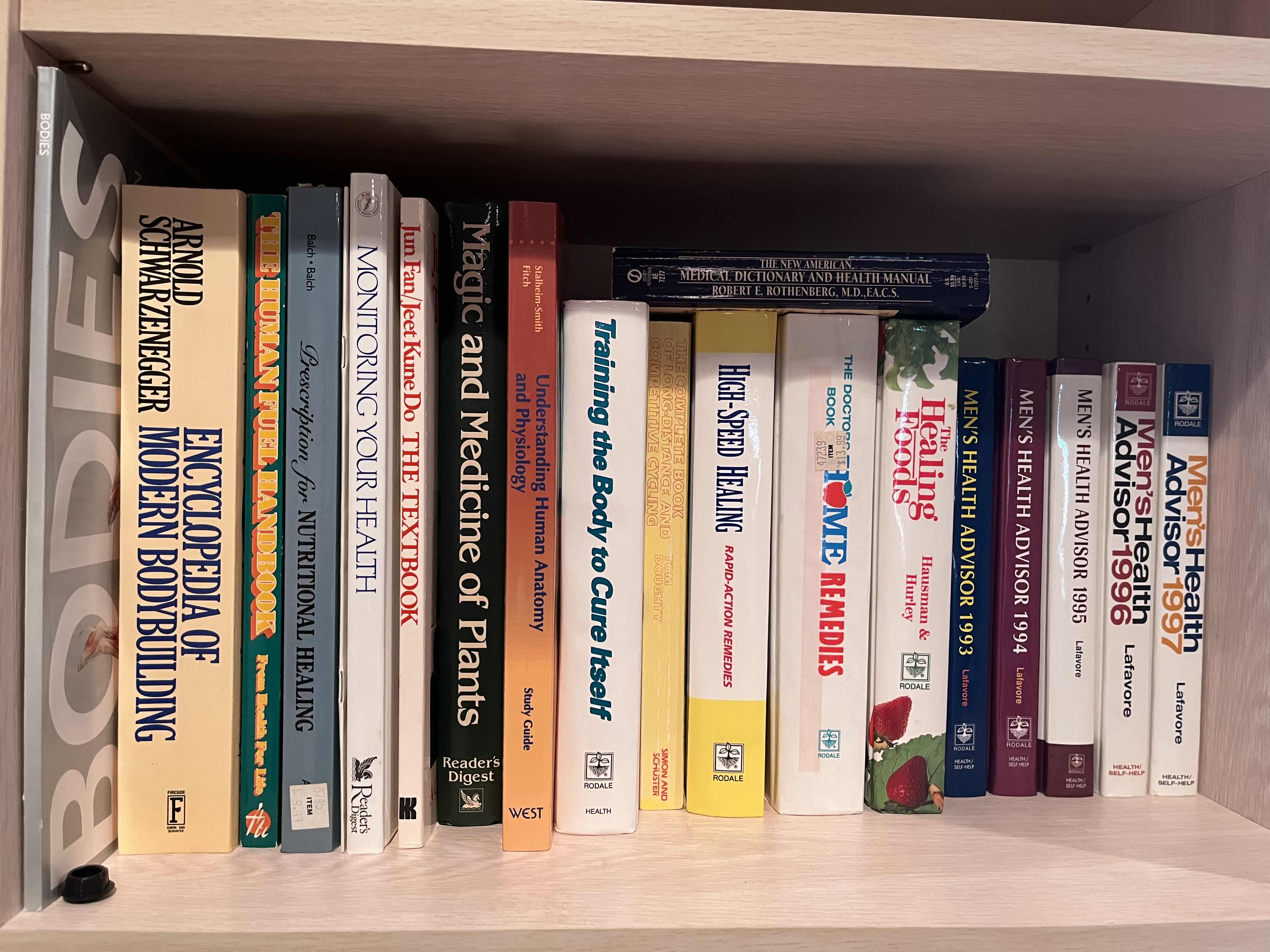 Photo 1 of PHYSICAL THERAPY/EXERCISE & NUTRITIONAL GUIDE SELF-HELP BOOKS (19)