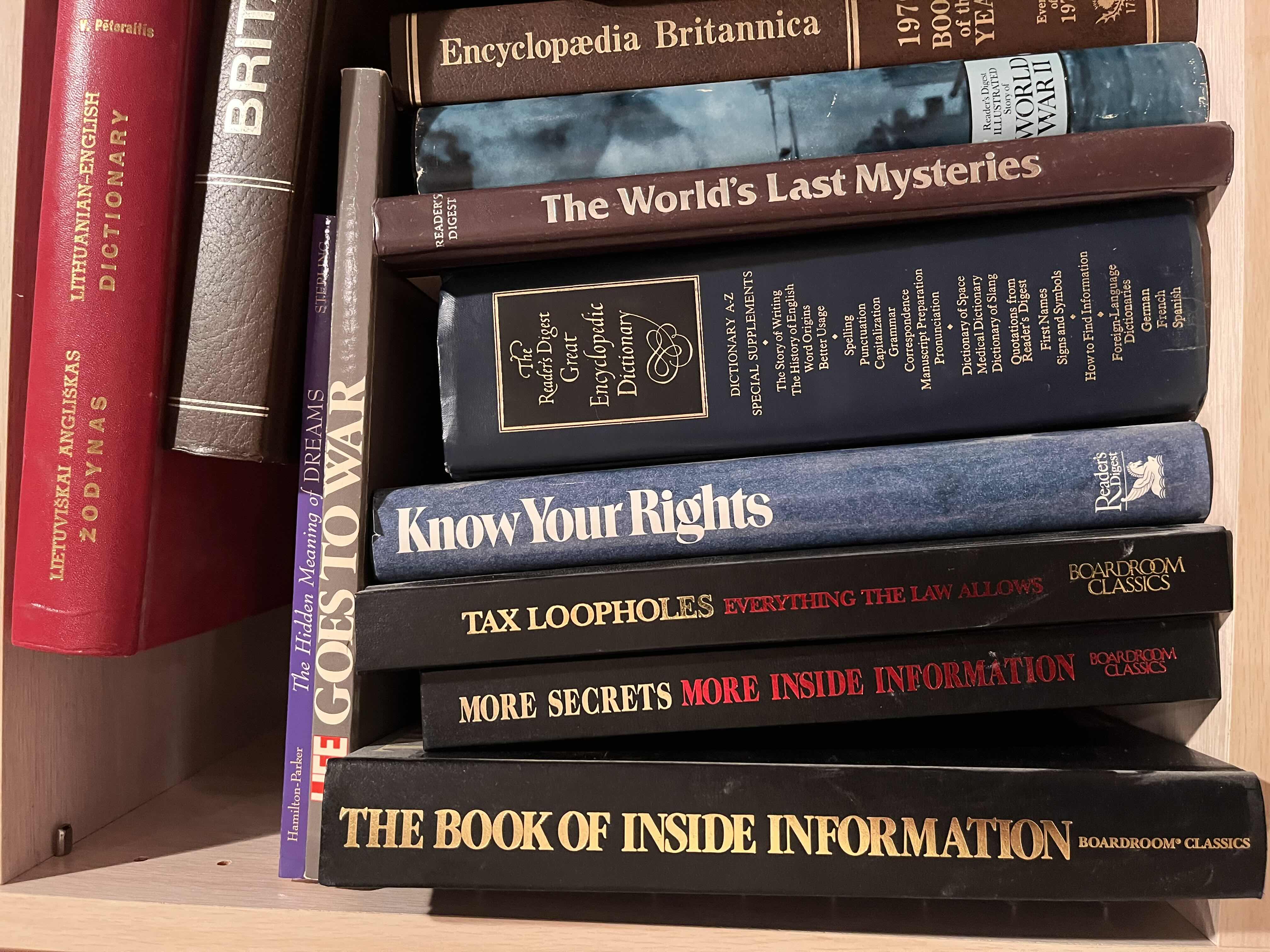 Photo 1 of FINANCIAL, POLITICS, ENCYCLOPEDIAS & SELF-HELP BOOKS (22)