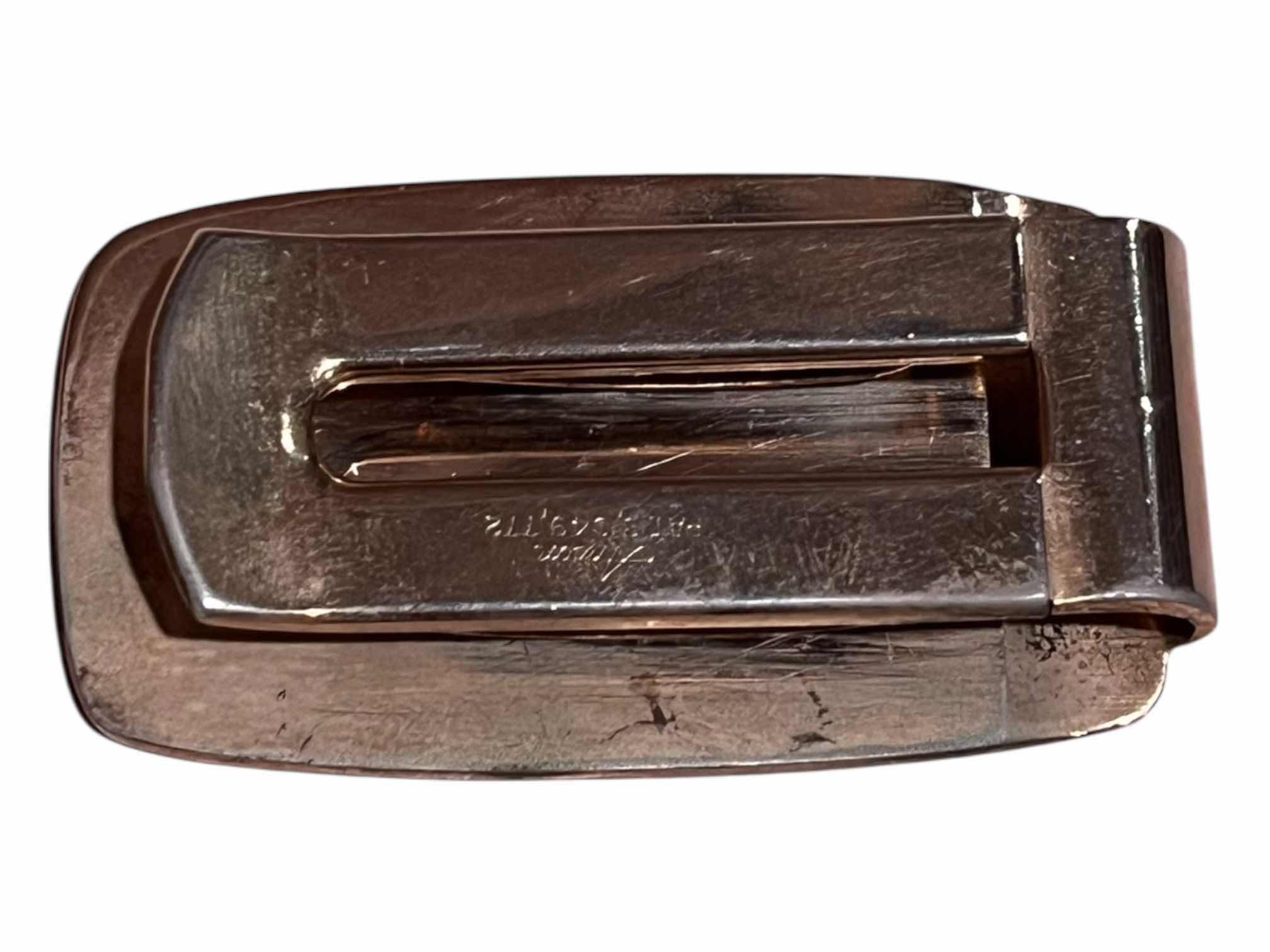 Photo 1 of BUFFALO NICKEL GOLD TONE MONEY CLIP