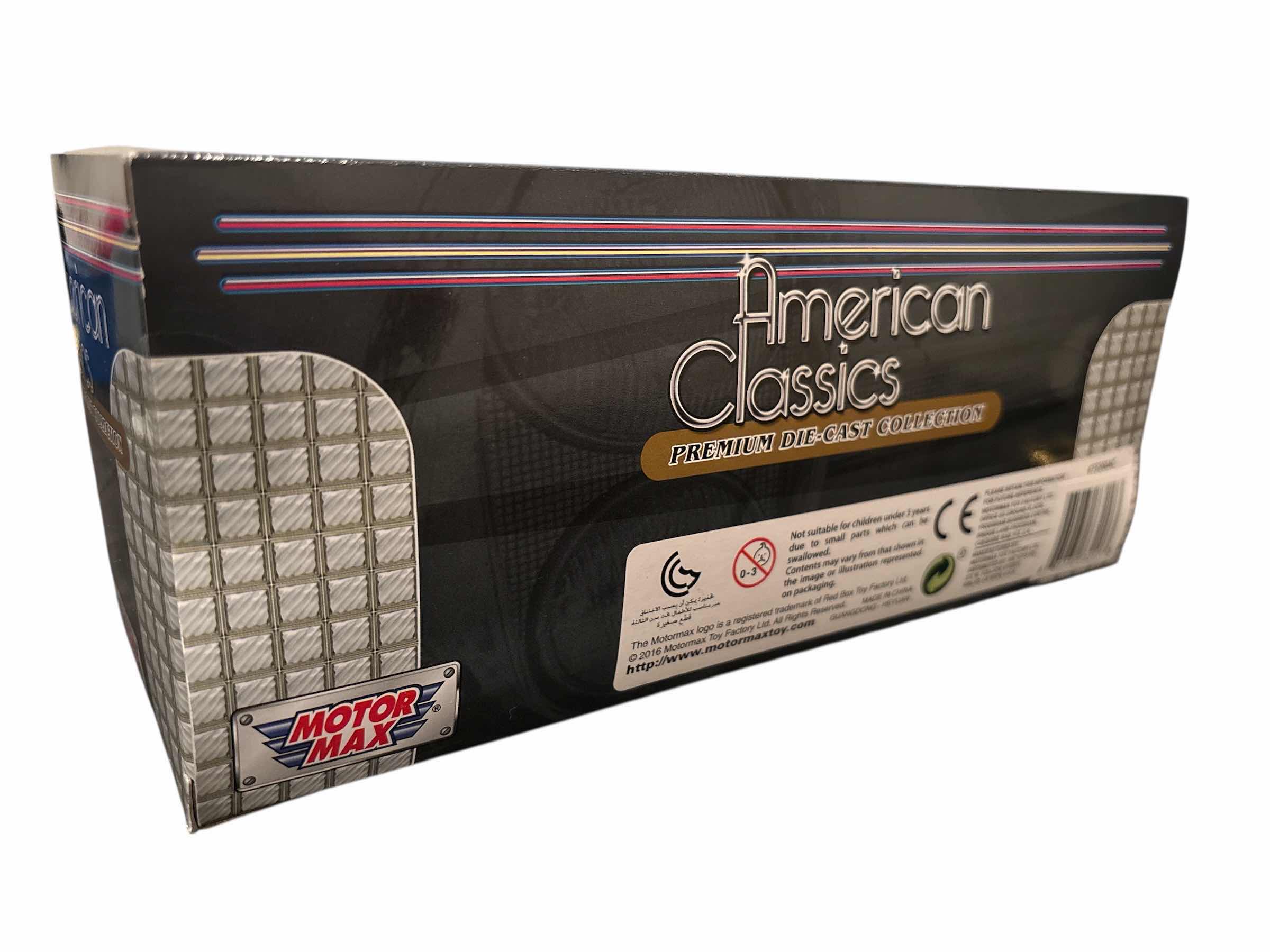 Photo 1 of MOTORMAX AMERICAN CLASSICS PREMIUM DIE CAST COLLECTION 1:24 SCALE 1934 FORD COUPE (73200AC)