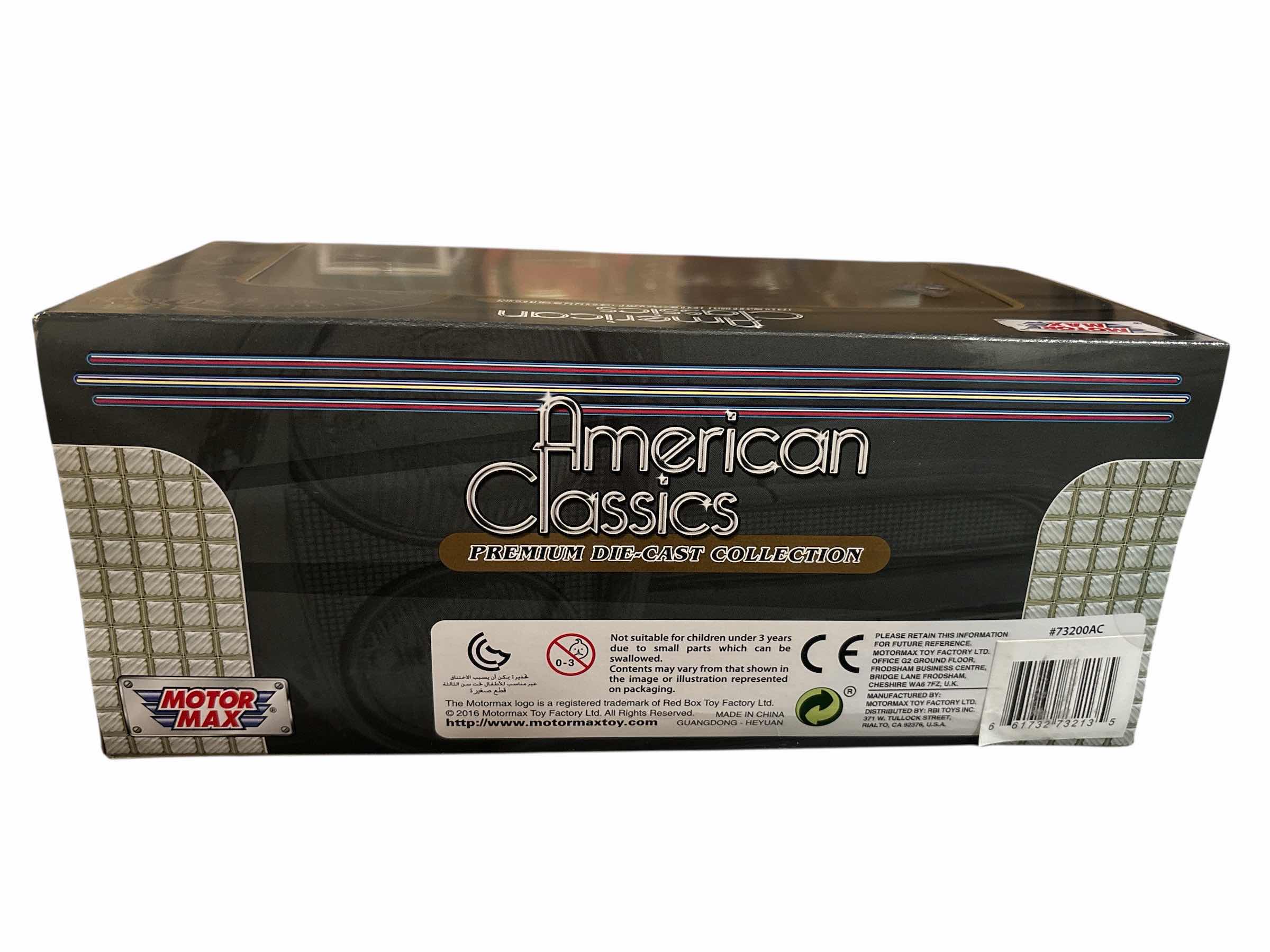 Photo 1 of MOTORMAX AMERICAN CLASSICS PREMIUM DIE CAST COLLECTION 1:24 SCALE 1949 FORD COUPE