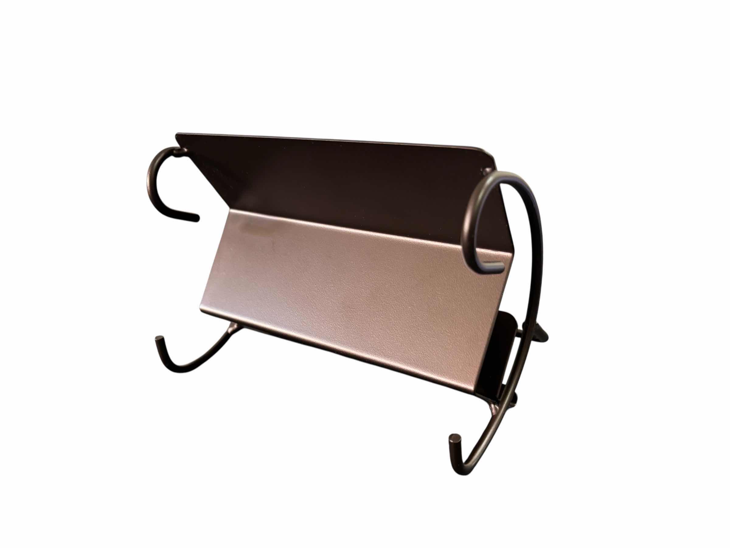 Photo 1 of DOTERRA ESSENTIAL OILS METAL DISPLAY STORAGE RACK ORGANIZER, RUBBED BRONZE, HOLDS FOURTEEN 15ml BOTTLES