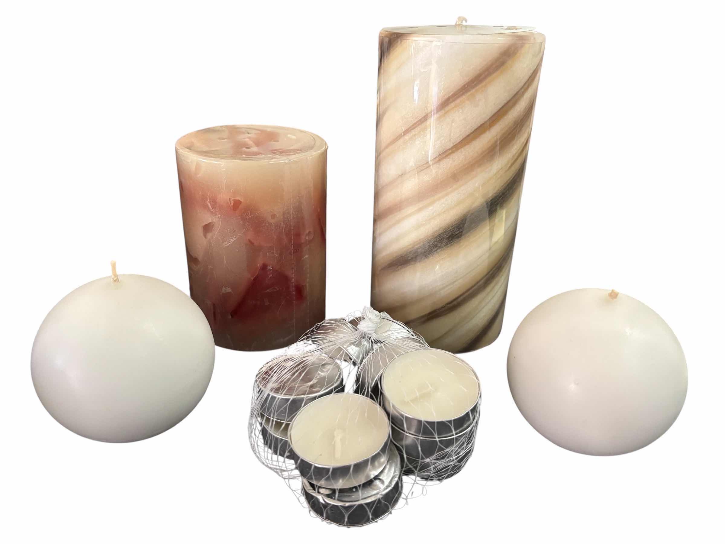 Photo 1 of ASSORTED CANDLES (14 PCS)