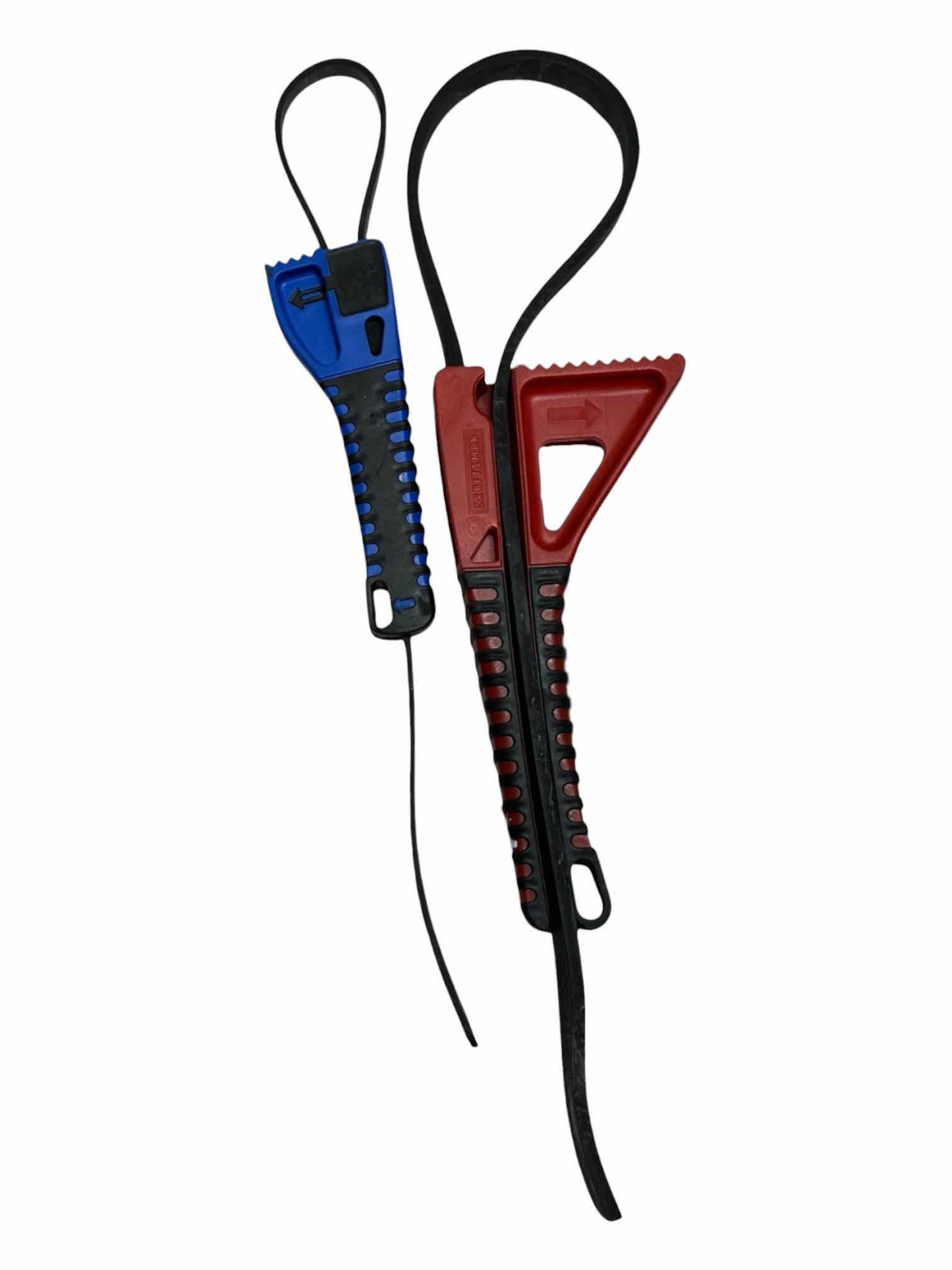 Photo 1 of EASY POUR 18” FLEXIBLE FUNNEL W CRAFTSMAN BOA STRAP WRENCHES (2)