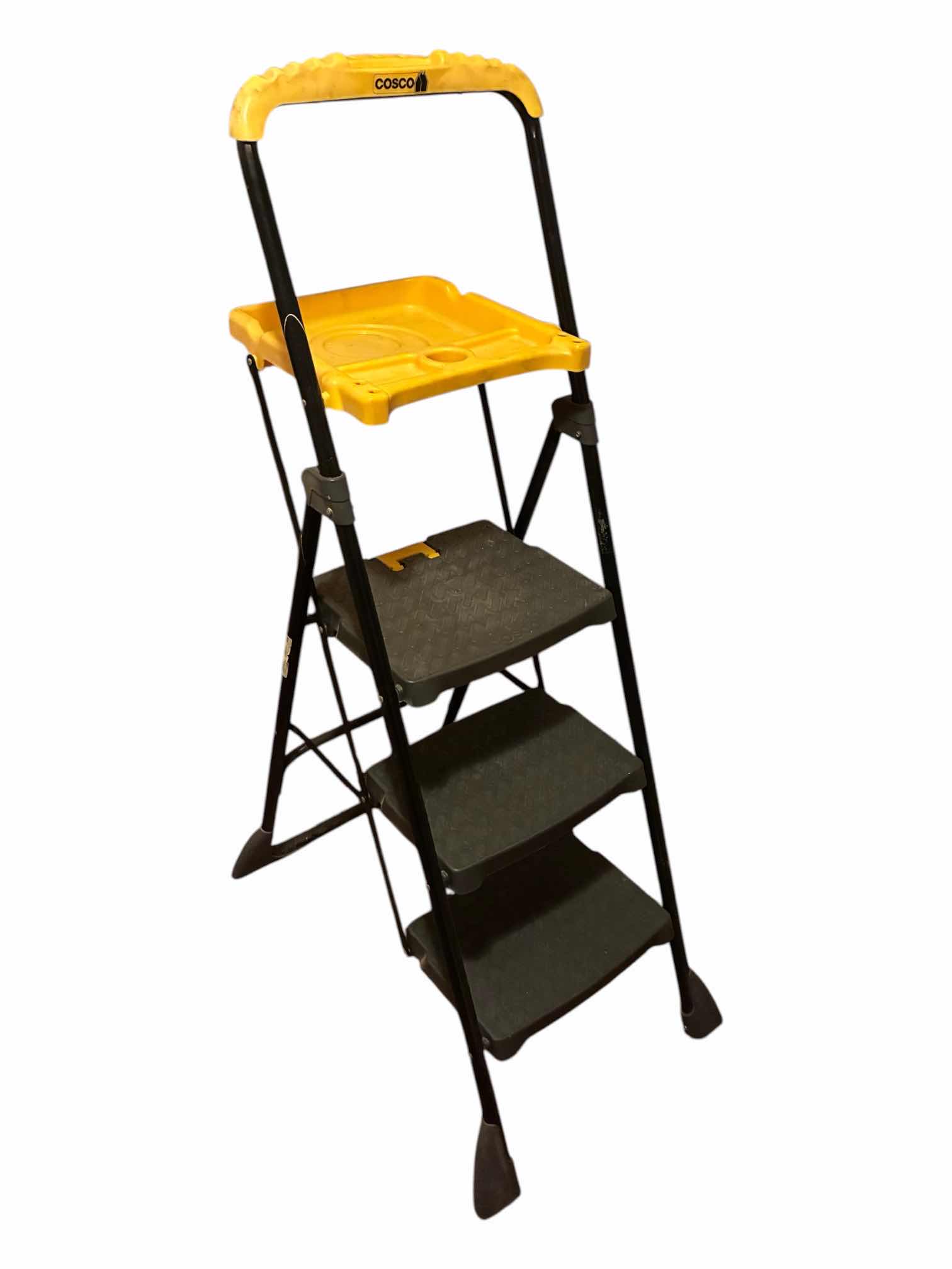 Photo 1 of COSCO THREE STEP FOLDING LADDER
