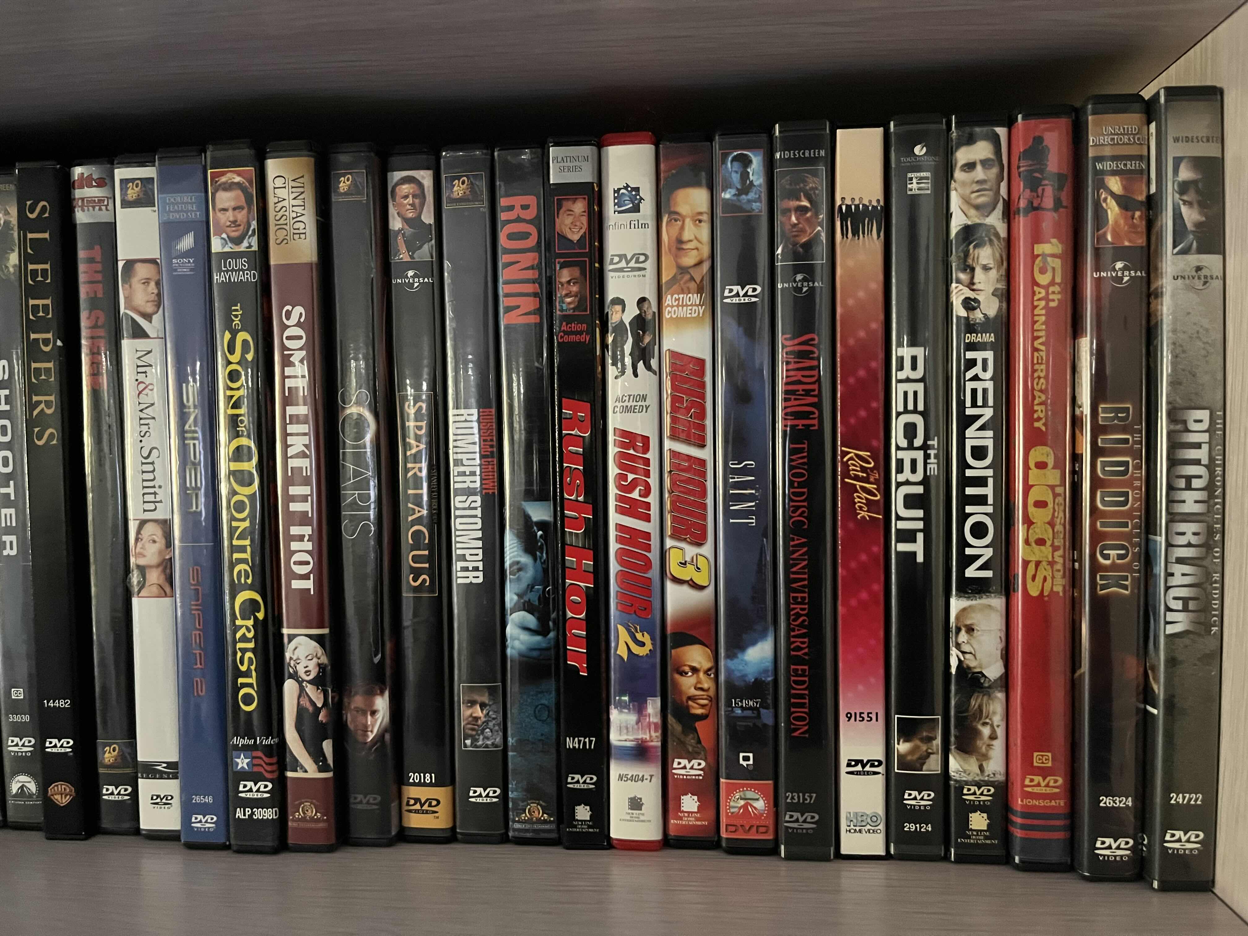 Photo 1 of DVD MOVIES-VARIOUS GENRES (APPROX. 30)