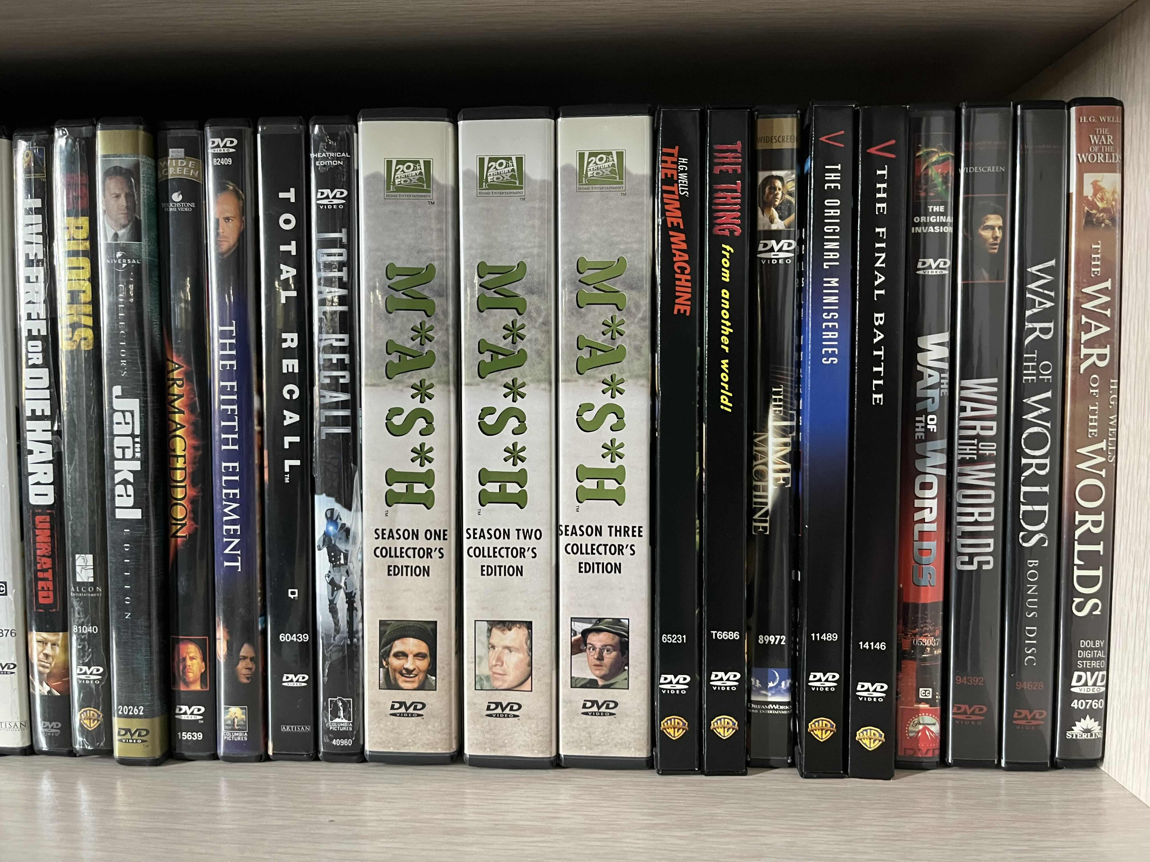 Photo 1 of DVD MOVIES & TV SHOWS-VARIOUS GENRES (APPROX. 30)