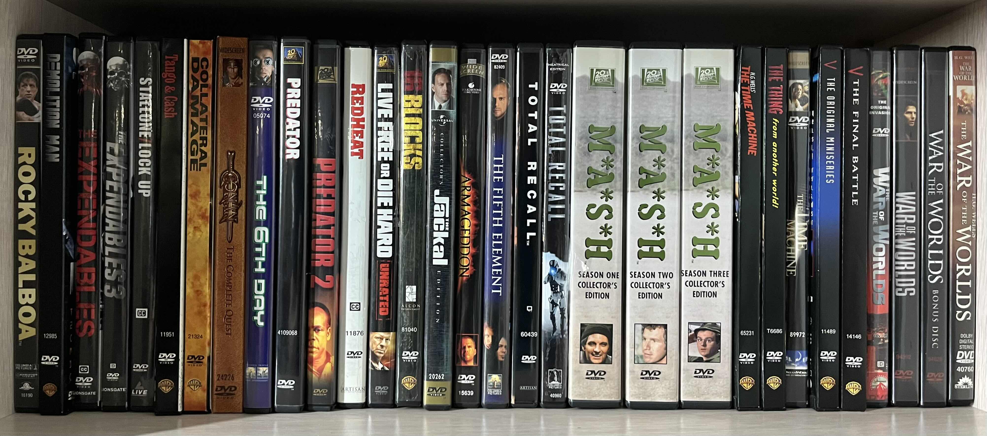 Photo 1 of DVD MOVIES & TV SHOWS-VARIOUS GENRES (APPROX. 30)
