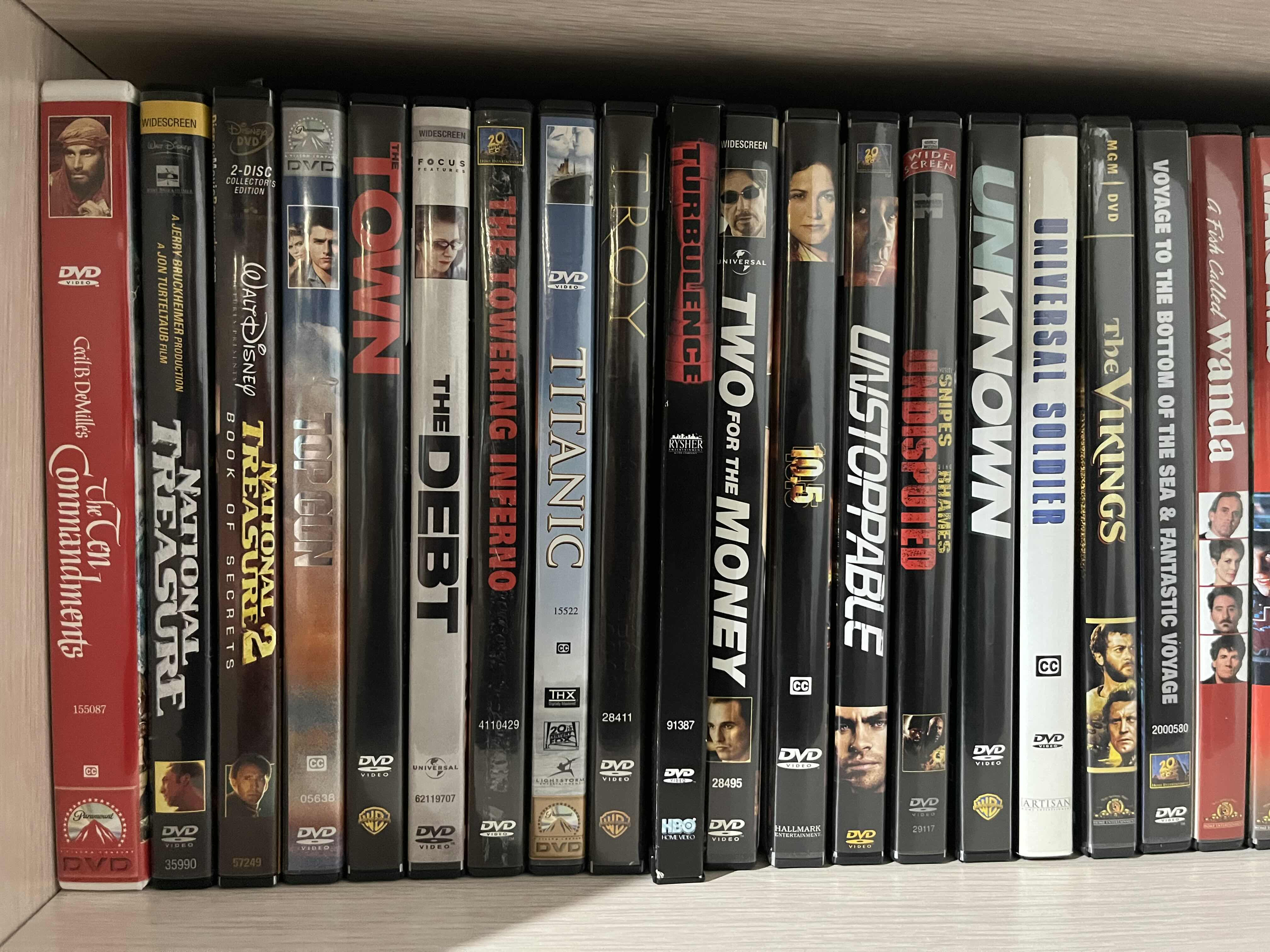 Photo 1 of DVD MOVIES-VARIOUS GENRES (APPROX. 30)