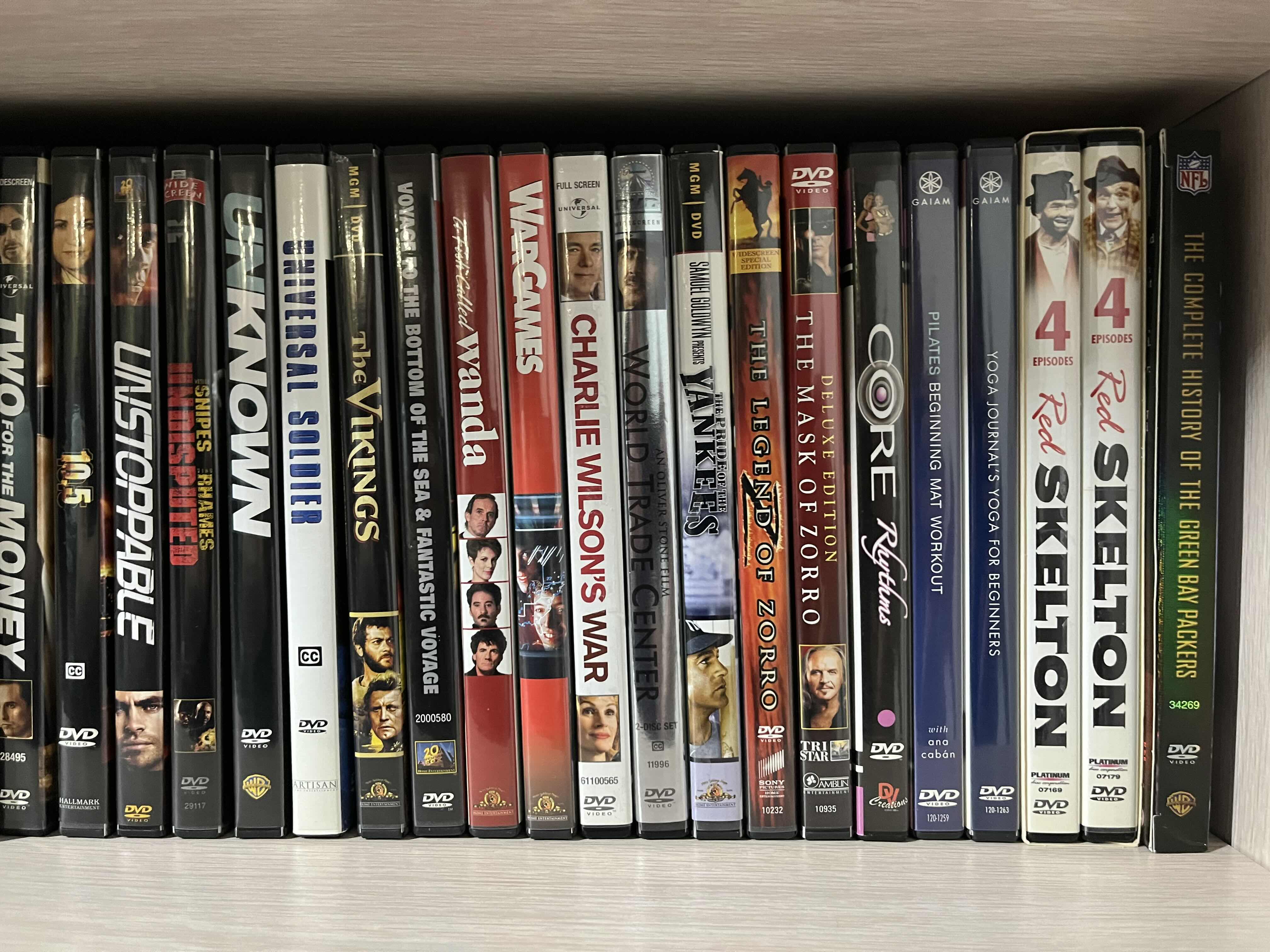 Photo 1 of DVD MOVIES-VARIOUS GENRES (APPROX. 30)