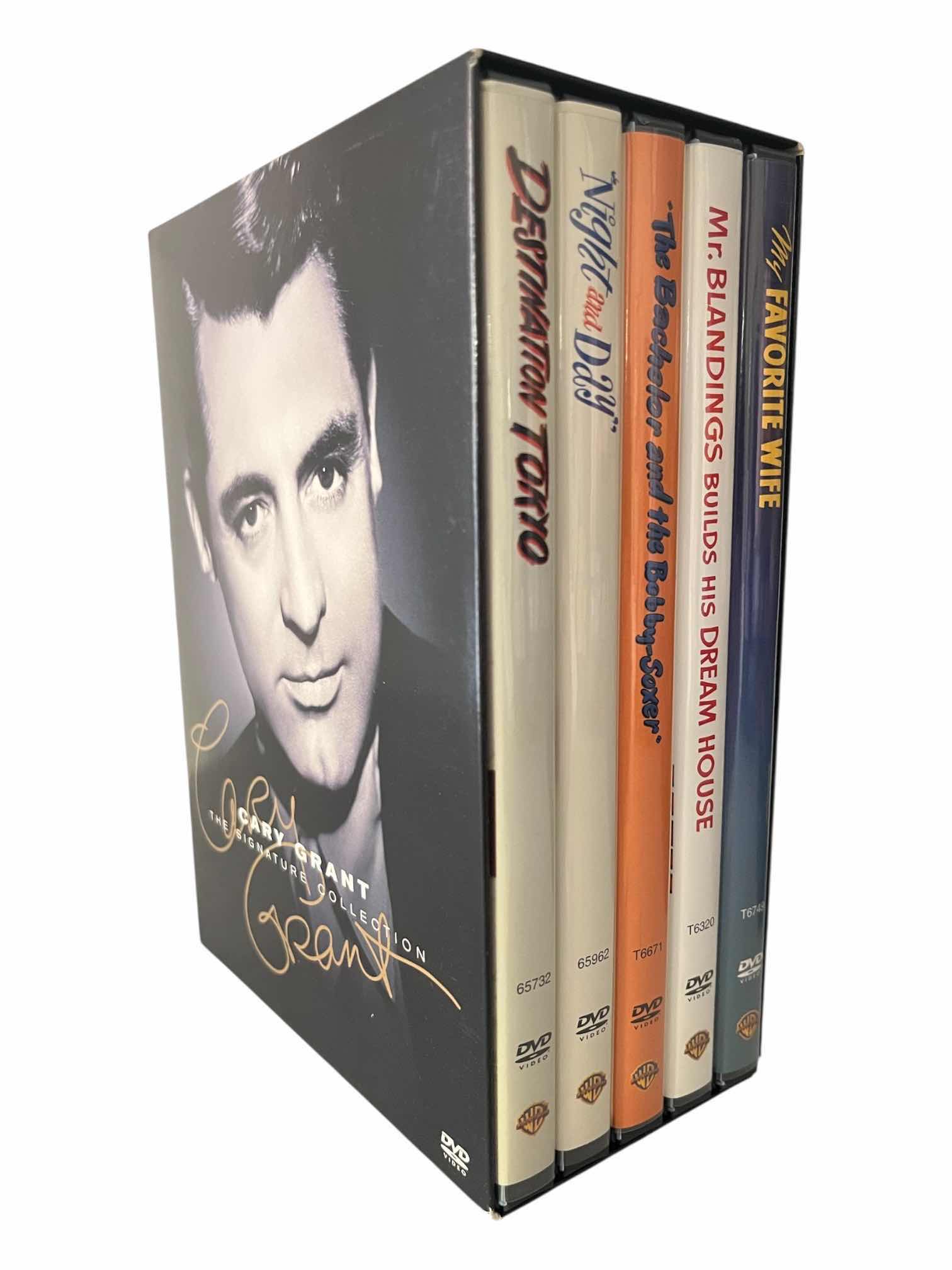 Photo 1 of CARY GRANT, THE SIGNATURE COLLECTION 5 MOVIE DVD SET