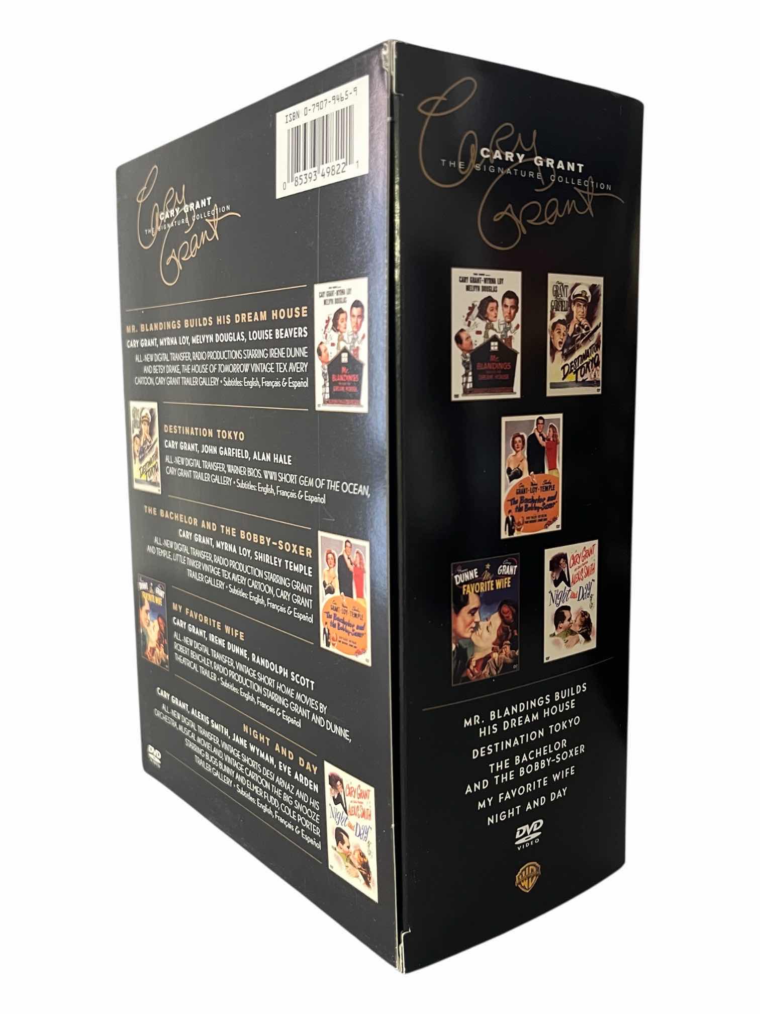 Photo 1 of CARY GRANT, THE SIGNATURE COLLECTION 5 MOVIE DVD SET
