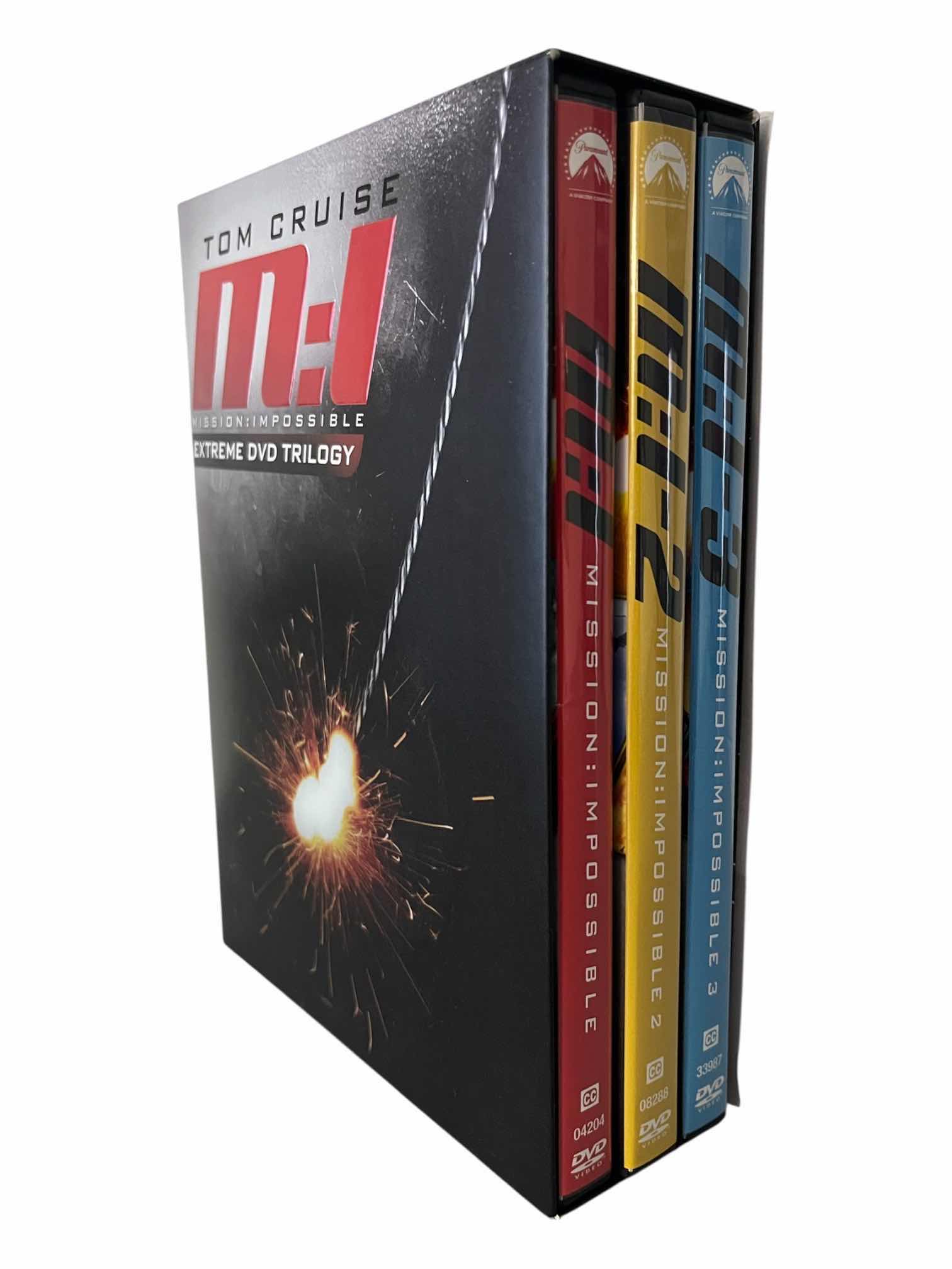 Photo 1 of MISSION IMPOSSIBLE EXTREME DVD TRILOGY SET 1-3