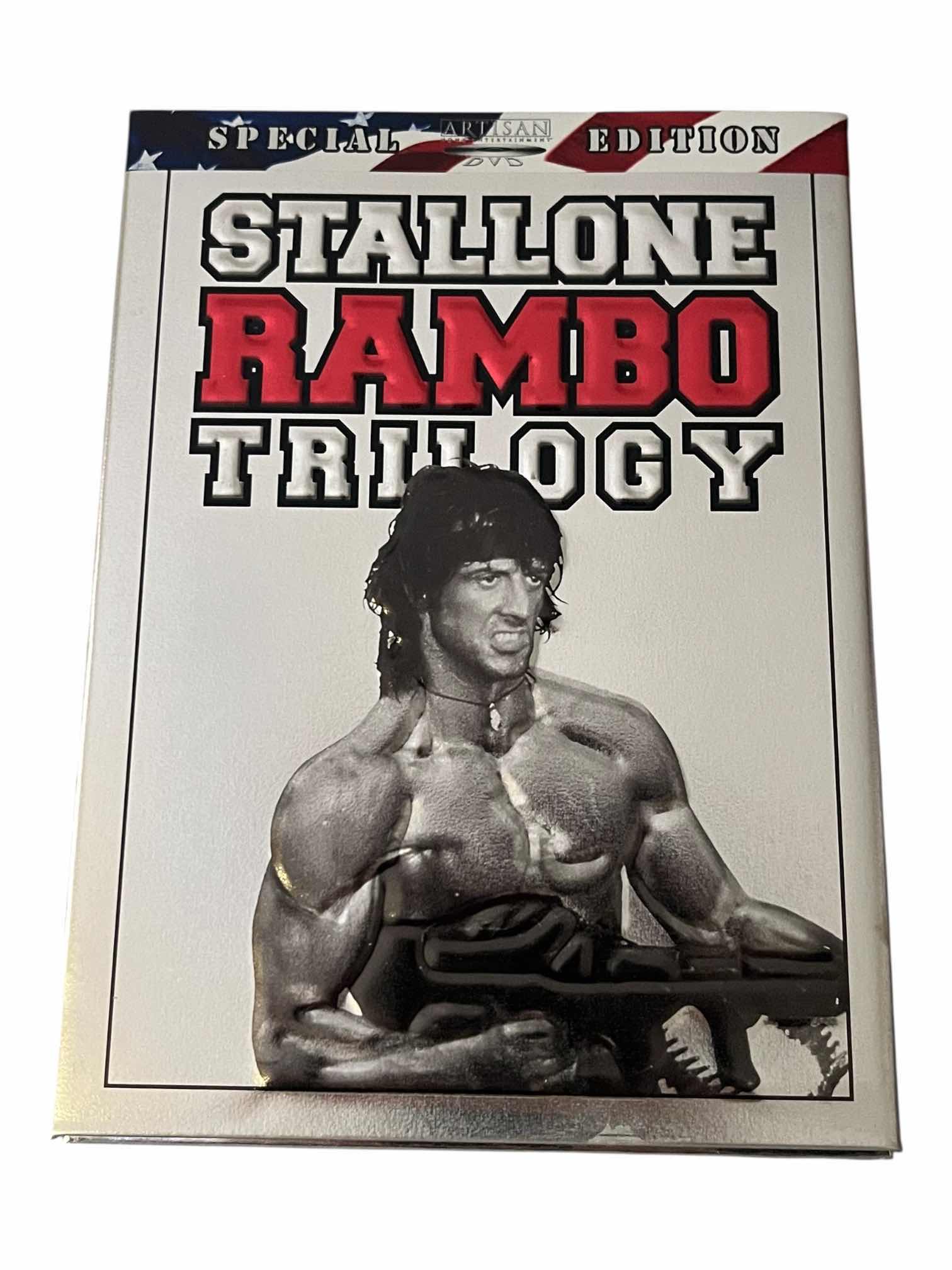Photo 1 of RAMBO SPECIAL EDITION TRILOGY DVD MOVIE SET