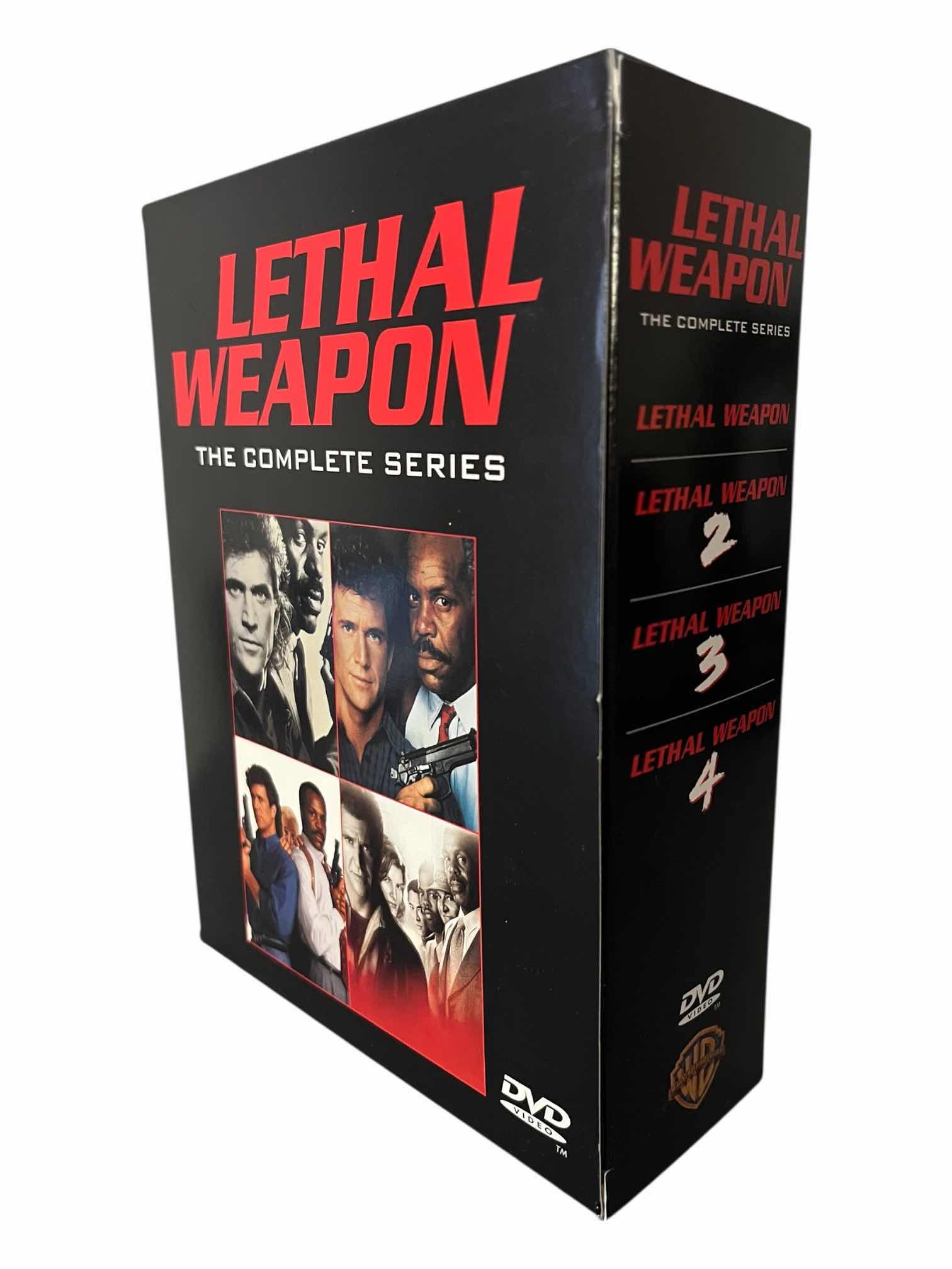Photo 1 of LETHAL WEAPON THAT COMPLETE SERIES DVD MOVIE SET 1-4