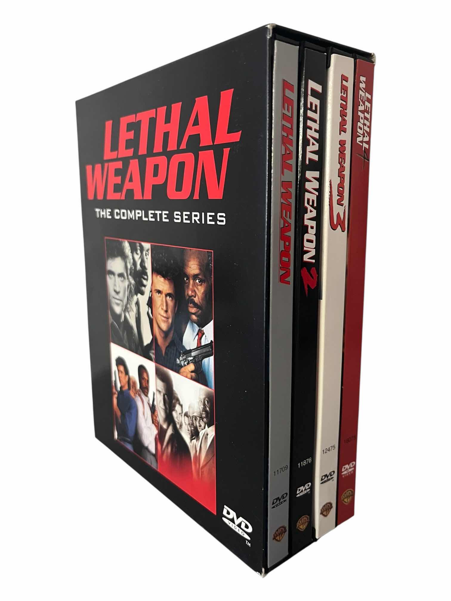 Photo 1 of LETHAL WEAPON THAT COMPLETE SERIES DVD MOVIE SET 1-4